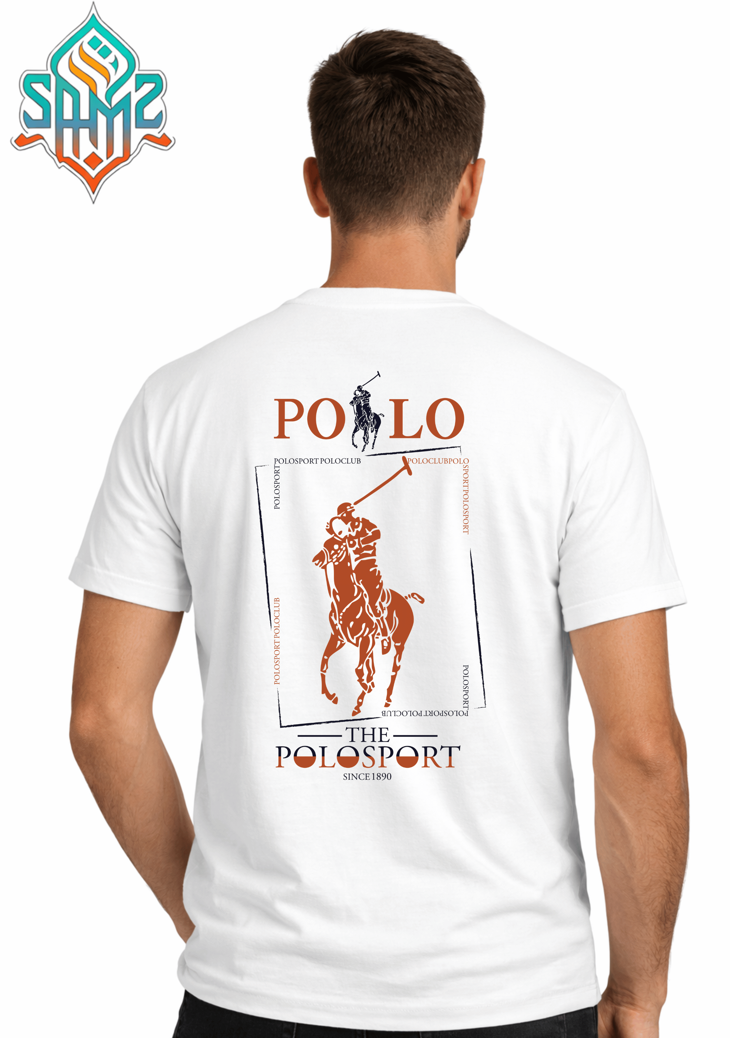 Polo Sport – Premium DTF Transfer Print for T-Shirts | Custom Heat Transfer Design Unisex | High Quality Shirt Printing | SAMZ 24