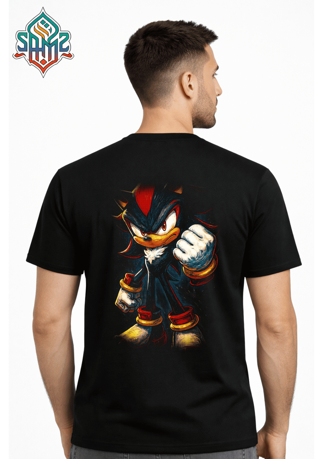 Sonic Power Pose – Premium DTF Transfer Print for T-Shirts | Custom Heat Transfer Design Unisex | High Quality Shirt Printing | SAMZ 24