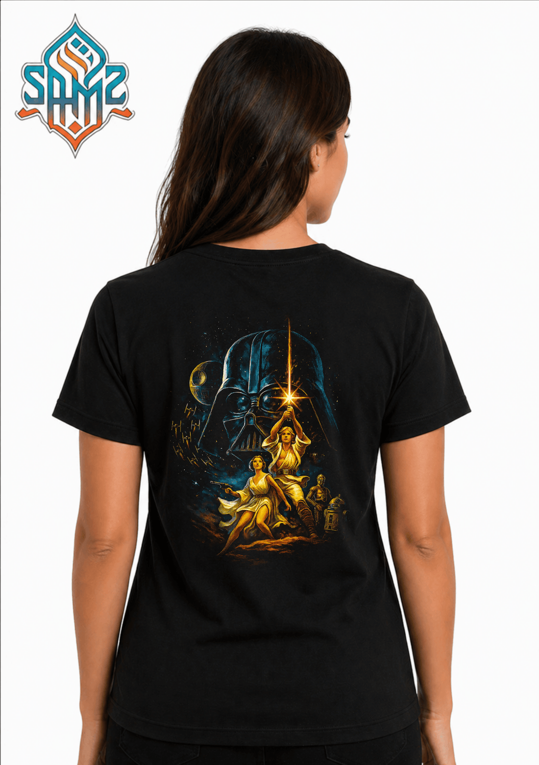 Star Wars Style A – Premium DTF Transfer Print for T-Shirts | Custom Heat Transfer Design Unisex | High Quality Shirt Printing | SAMZ 24
