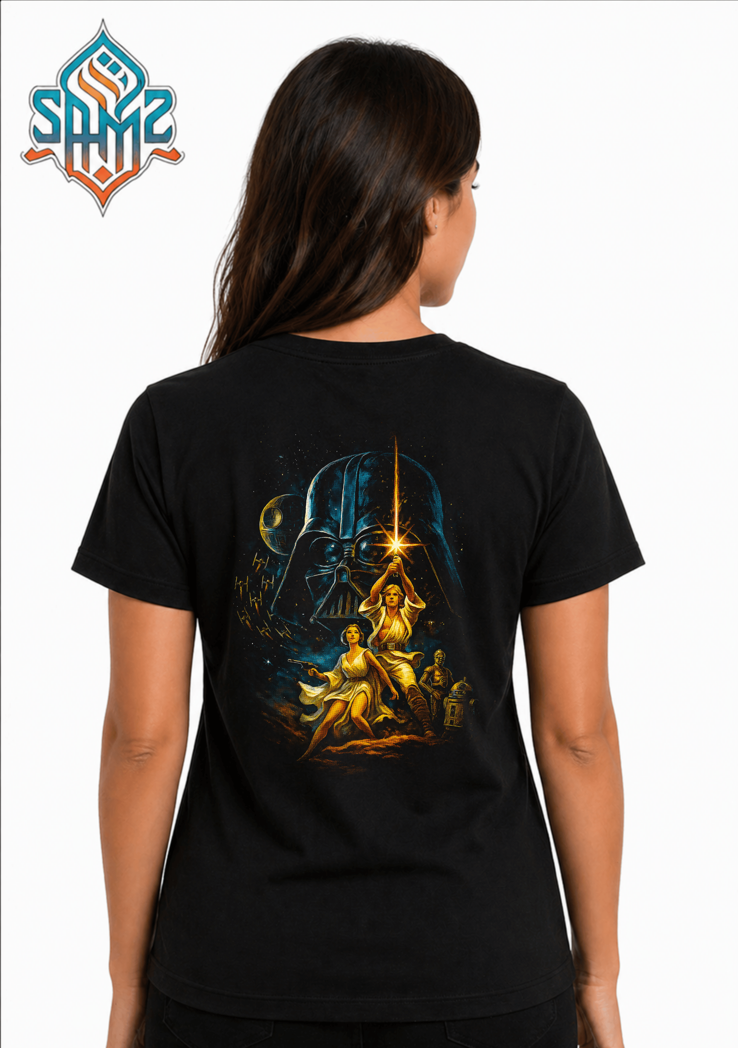 Star Wars Style A – Premium DTF Transfer Print for T-Shirts | Custom Heat Transfer Design Unisex | High Quality Shirt Printing | SAMZ 24