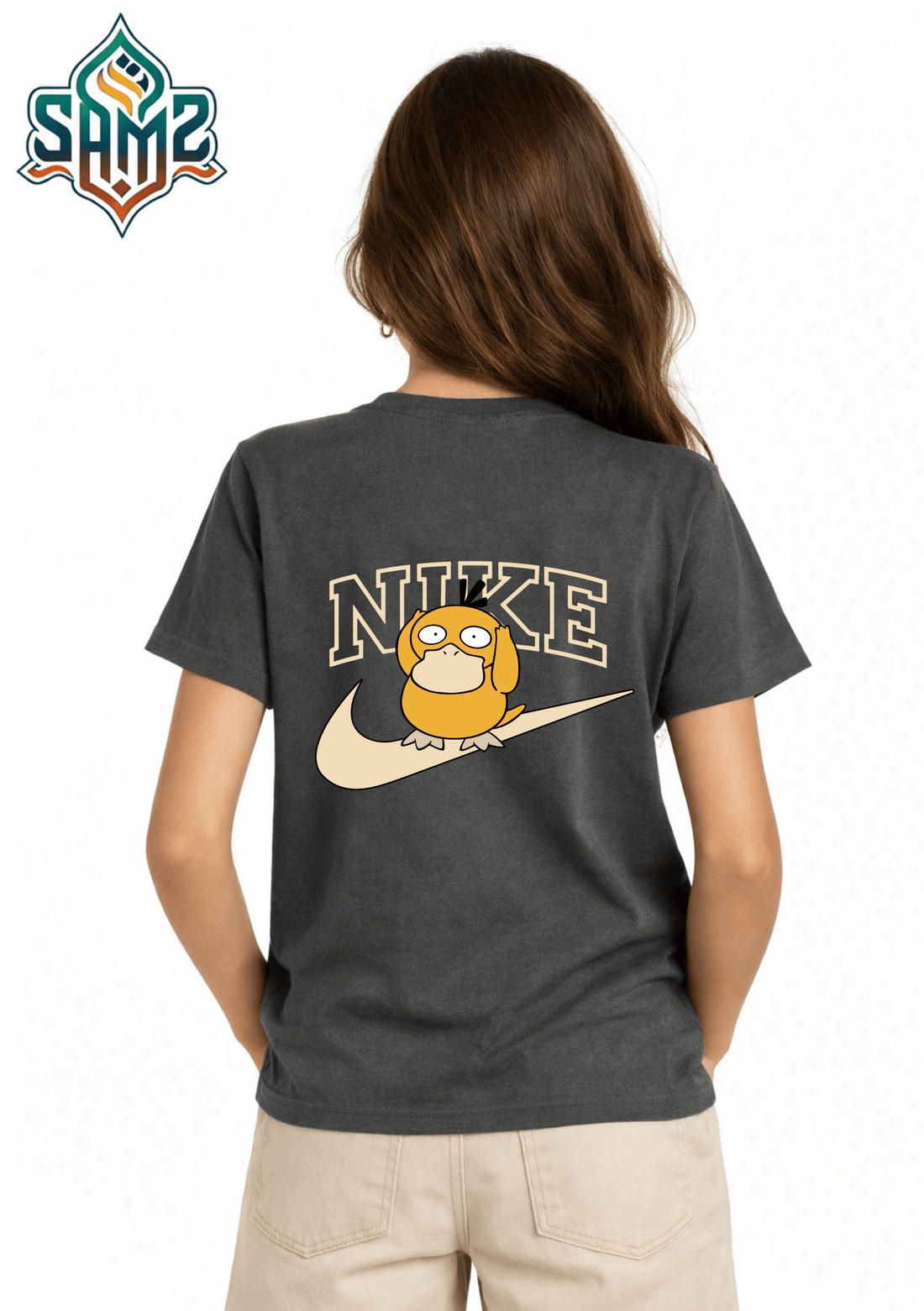Nike X Angry Bird – Premium DTF Transfer Print for T-Shirts | Custom Heat Transfer Design for Men Women Kids | High Quality Graphic Shirt Printing | SAMZ 24