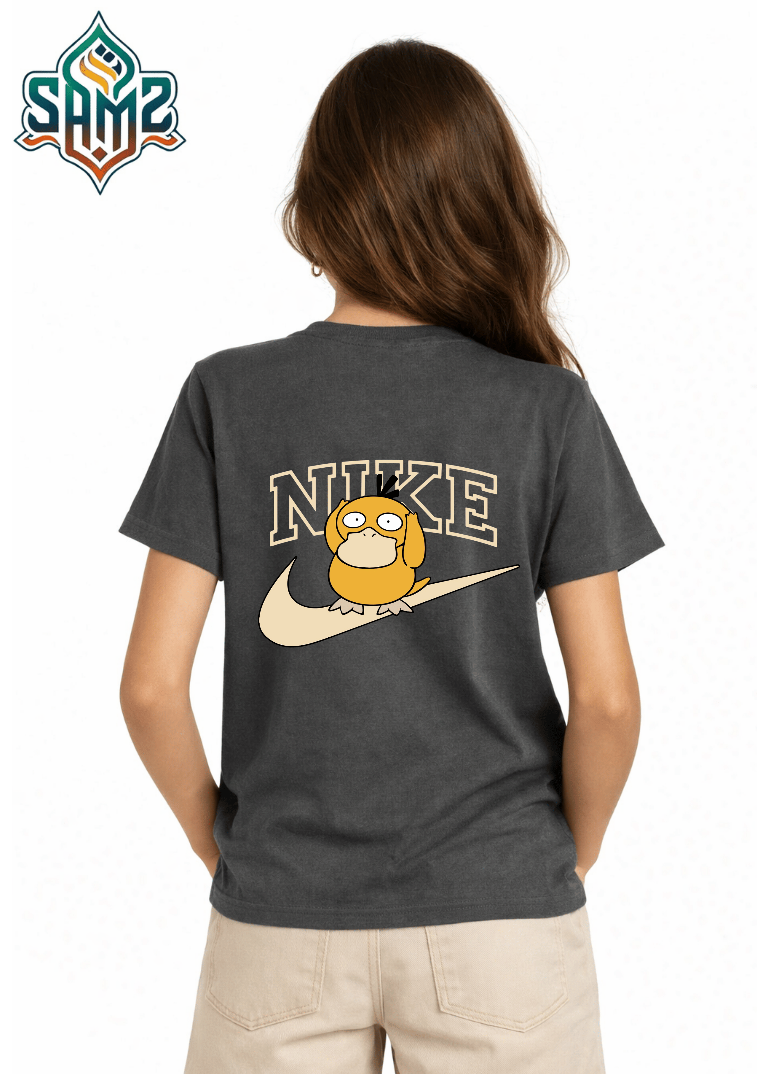 Nike X Angry Bird – Premium DTF Transfer Print for T-Shirts | Custom Heat Transfer Design for Men Women Kids | High Quality Graphic Shirt Printing | SAMZ 24