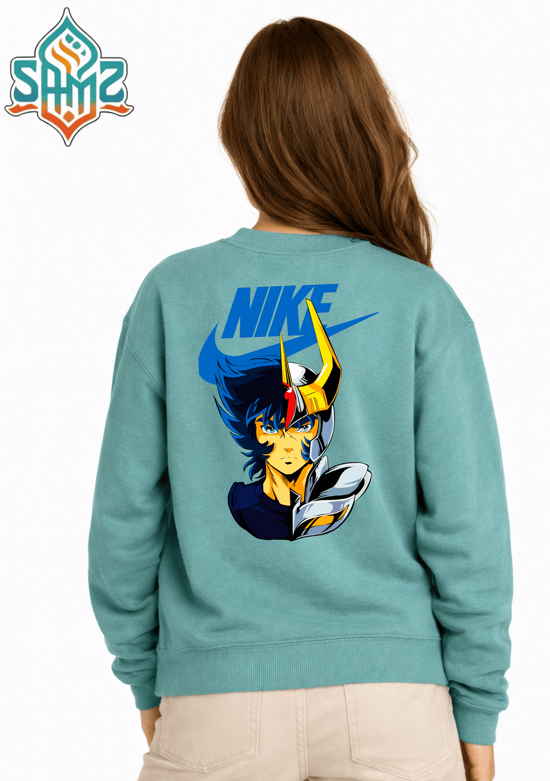 Nike Warrior Split Face – Premium DTF Transfer Print for T-Shirts | Custom Heat Transfer Unisex | High Quality Shirt Printing | SAMZ 24