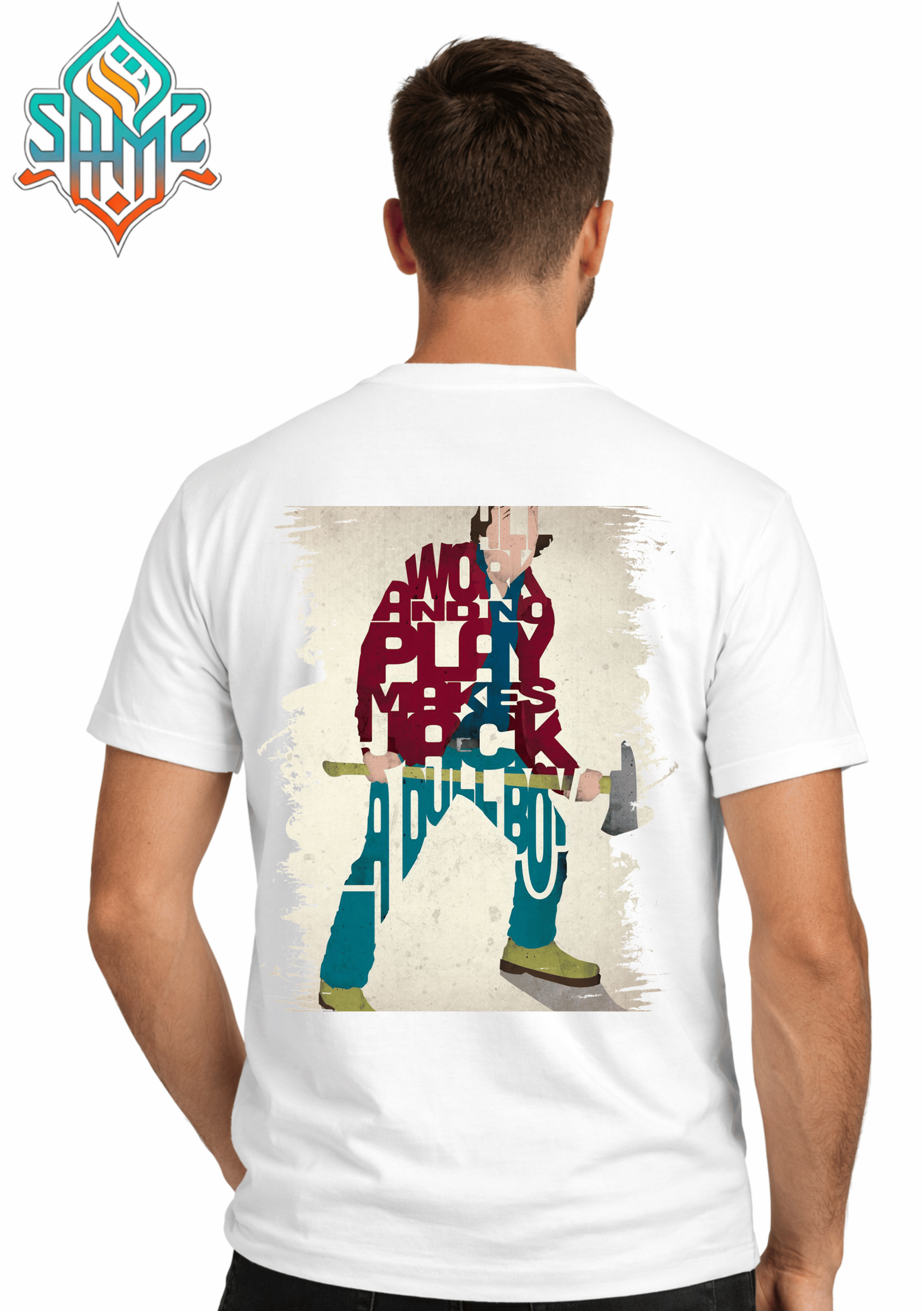American Psycho Axe – Premium DTF Transfer Print for T-Shirts | Custom Heat Transfer Design Unisex | High Quality Shirt Printing | SAMZ 24