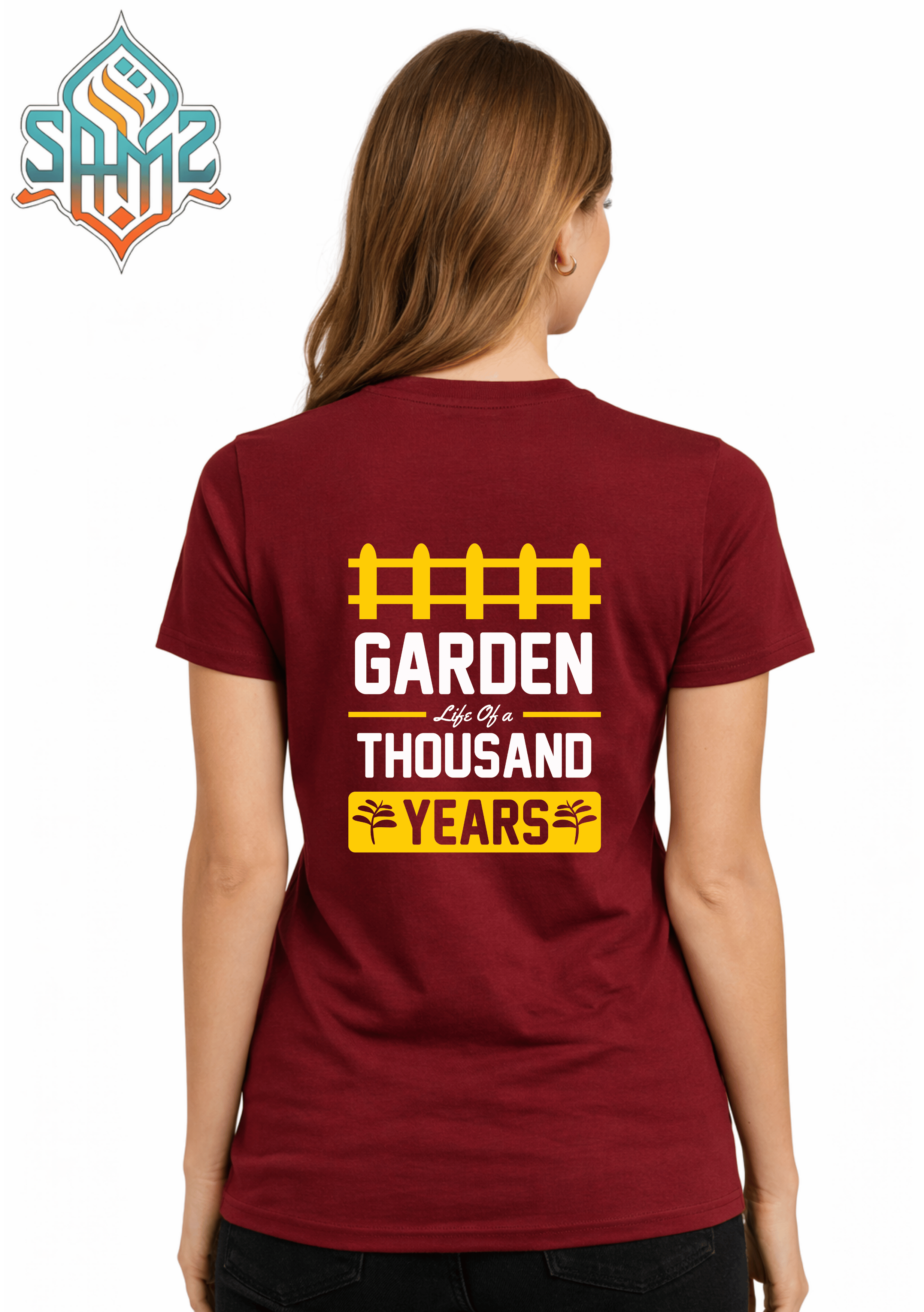 Garden Life Of A Thousand Years – Premium DTF Transfer Print for T-Shirts | Custom Heat Transfer Unisex | High Quality Shirt Printing | SAMZ 24