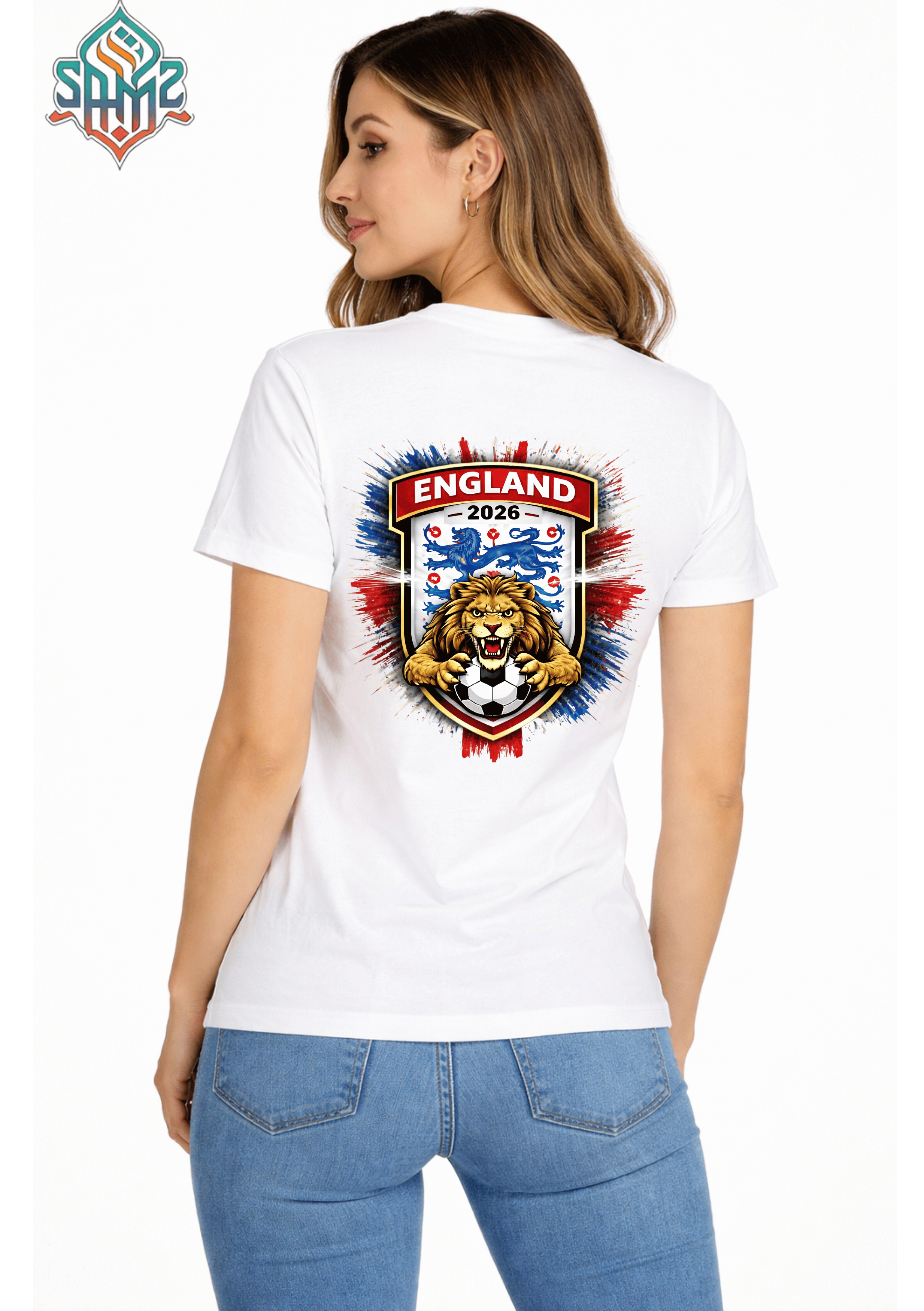 England 2026 – Premium DTF Transfer for FIFA World Cup 2026 Fan Shirts Germany | SAMZ 24