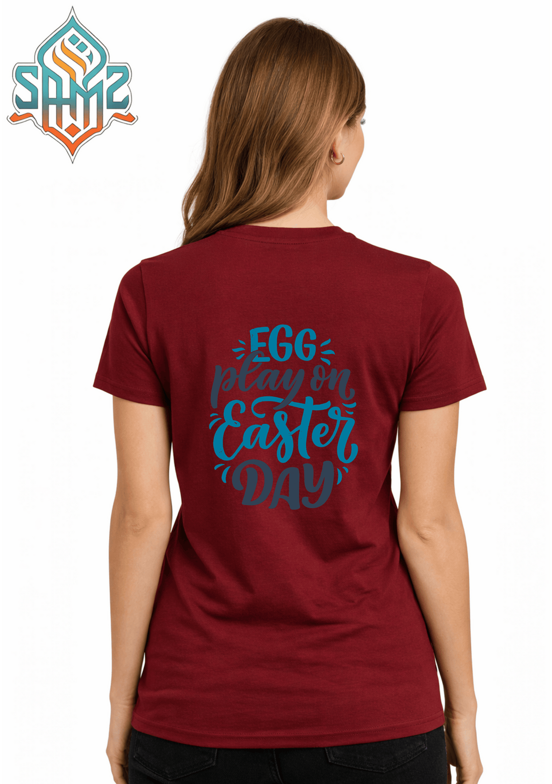 Egg Play On Easter Day – Premium DTF Transfer Print for T-Shirts | Custom Heat Transfer Unisex | High Quality Shirt Printing | SAMZ 24