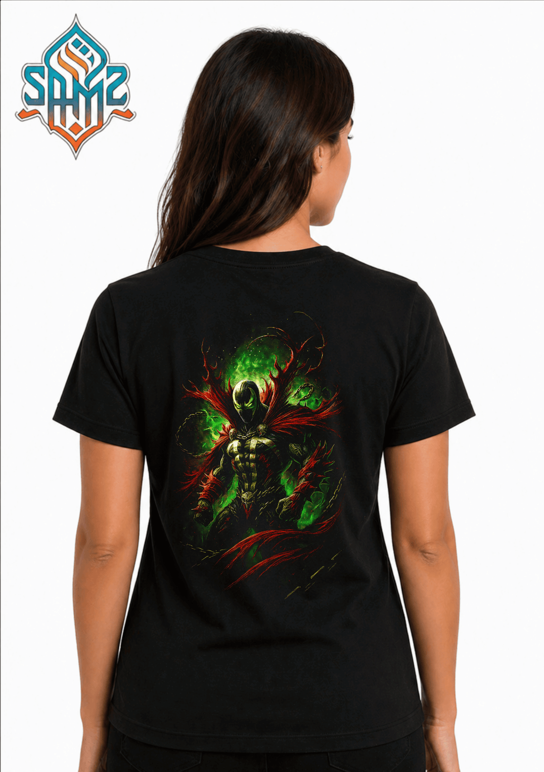 Spawn Immersive Surge Print – Premium DTF Transfer Print for T-Shirts | Custom Heat Transfer Design Unisex | High Quality Shirt Printing | SAMZ 24