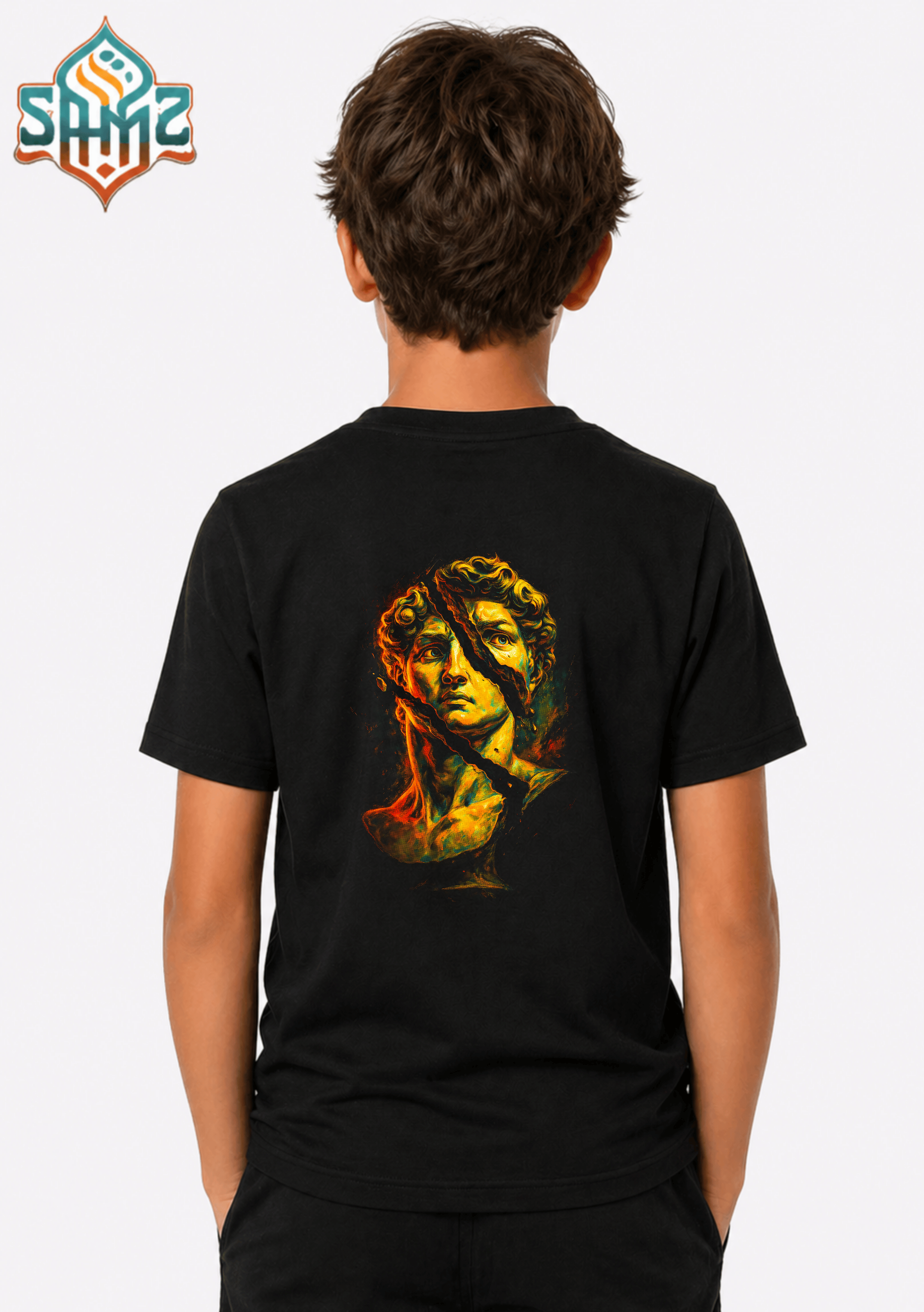 Michelangelo's David - Premium DTF Transfer Print for T-Shirts | Custom Heat Transfer Design Unisex | High Quality Shirt Printing | SAMZ 24