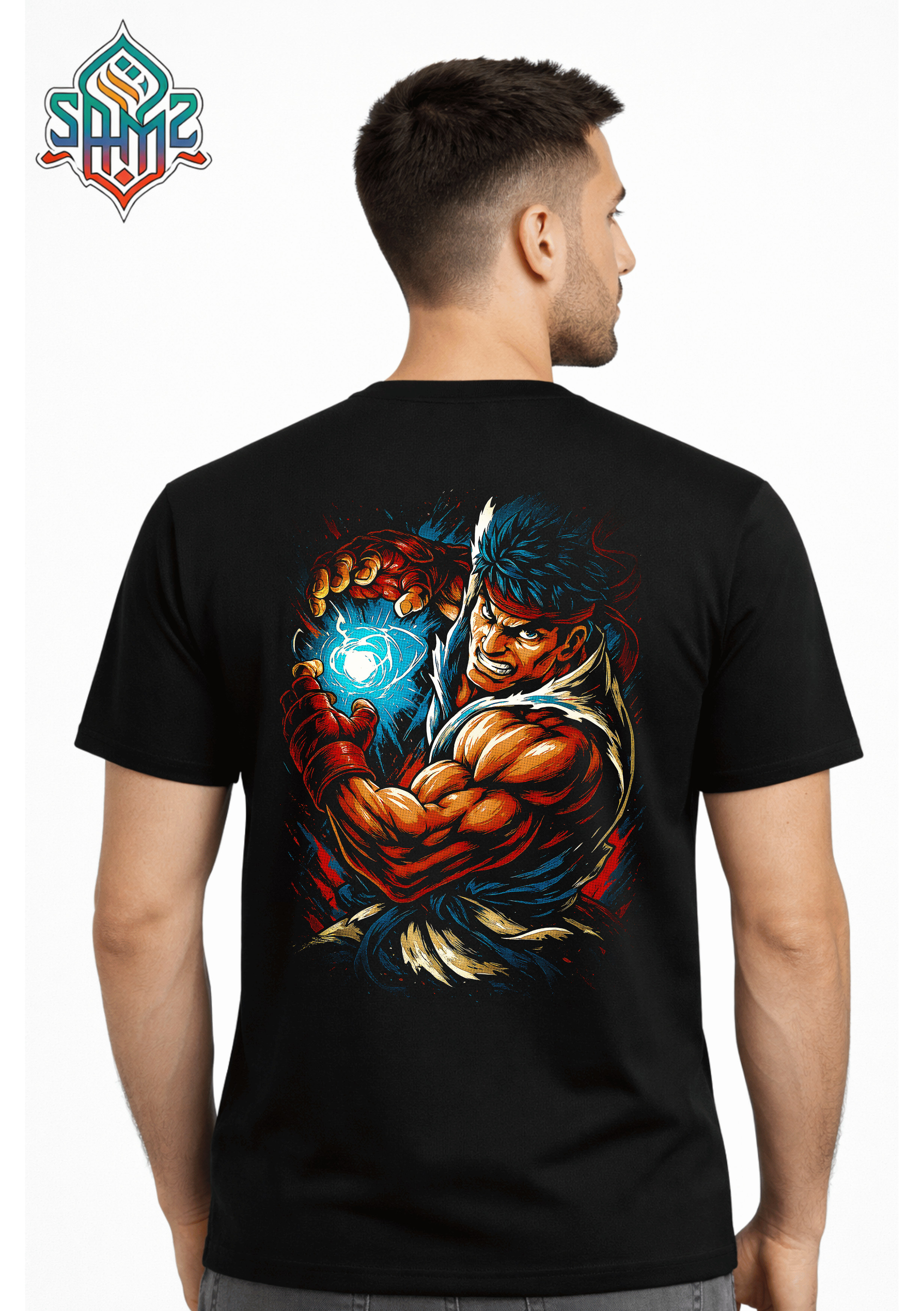 Street Fighter – Premium DTF Transfer Print for T-Shirts | Custom Heat Transfer Design Unisex | High Quality Shirt Printing | SAMZ 24