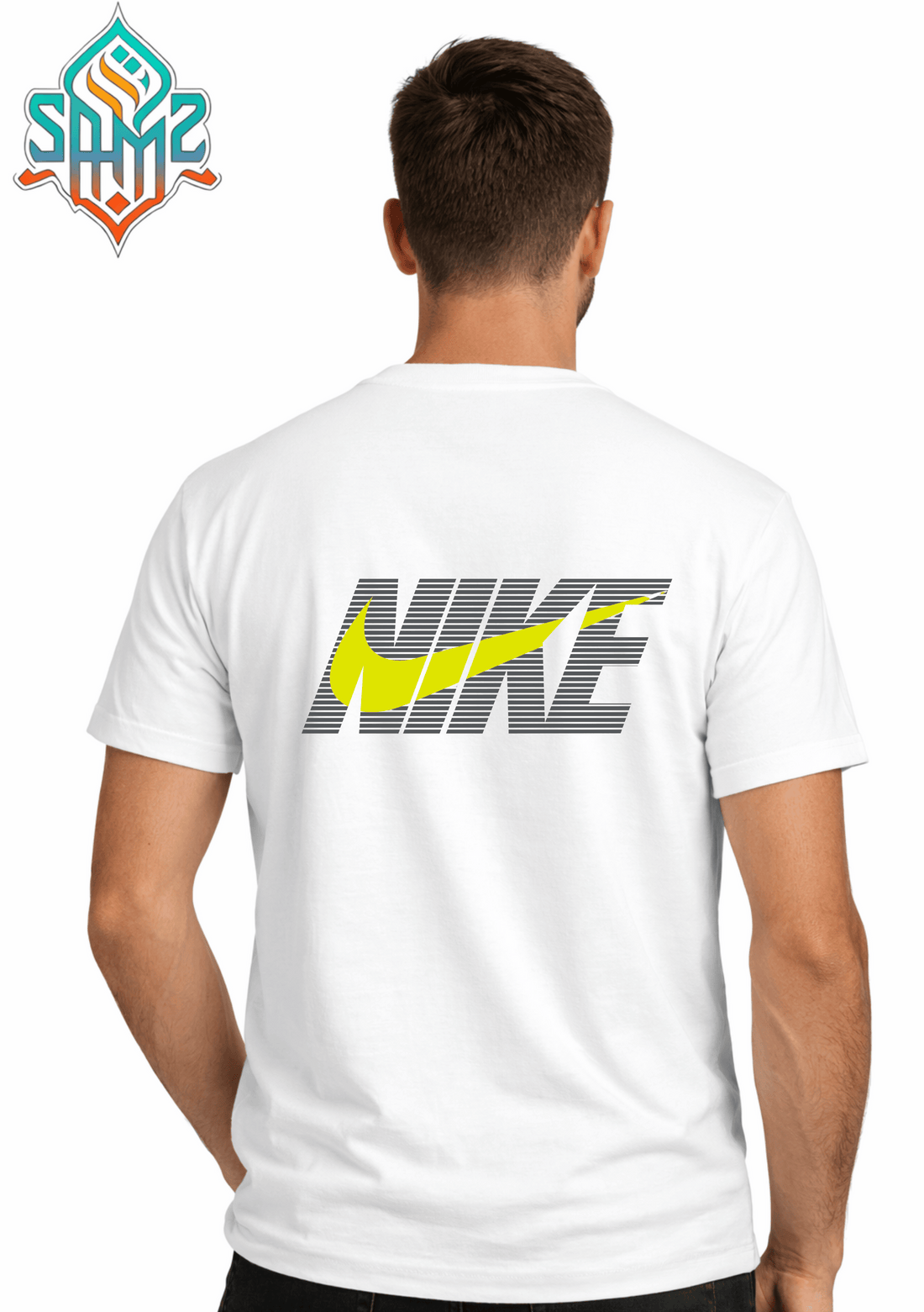 Nike Minimal Stripe – Premium DTF Transfer Print for T-Shirts | Custom Heat Transfer Design Unisex | High Quality Shirt Printing | SAMZ 24