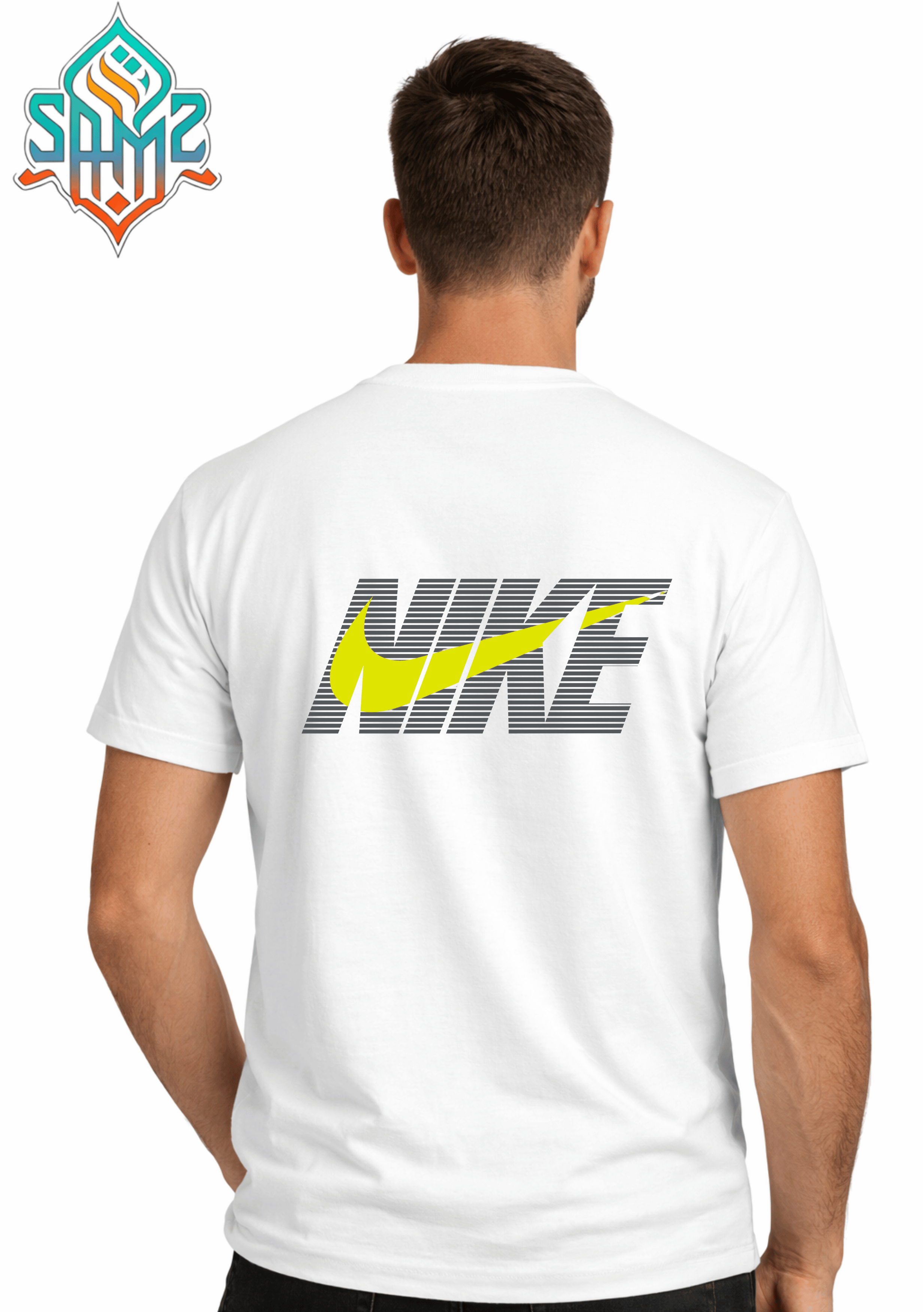 Nike Minimal Stripe – Premium DTF Transfer Print for T-Shirts | Custom Heat Transfer Design Unisex | High Quality Shirt Printing | SAMZ 24