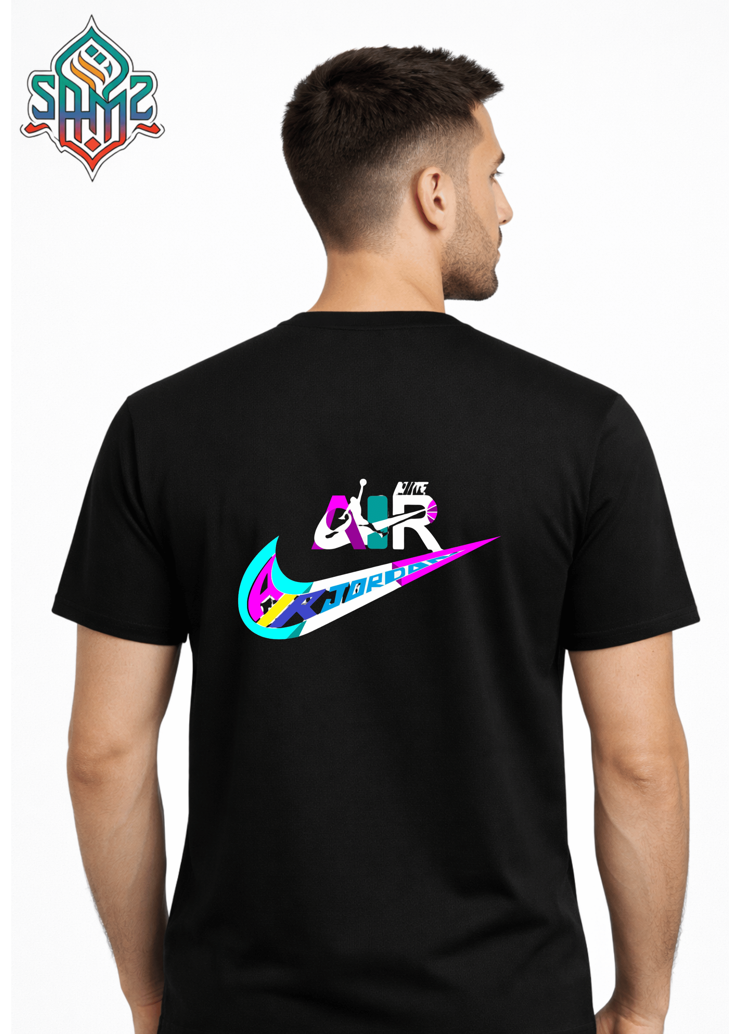 Air Jordan Nike – Premium DTF Transfer Print for T-Shirts | Custom Heat Transfer Design for Men Women Kids | High Quality Graphic Shirt Printing | SAMZ 24