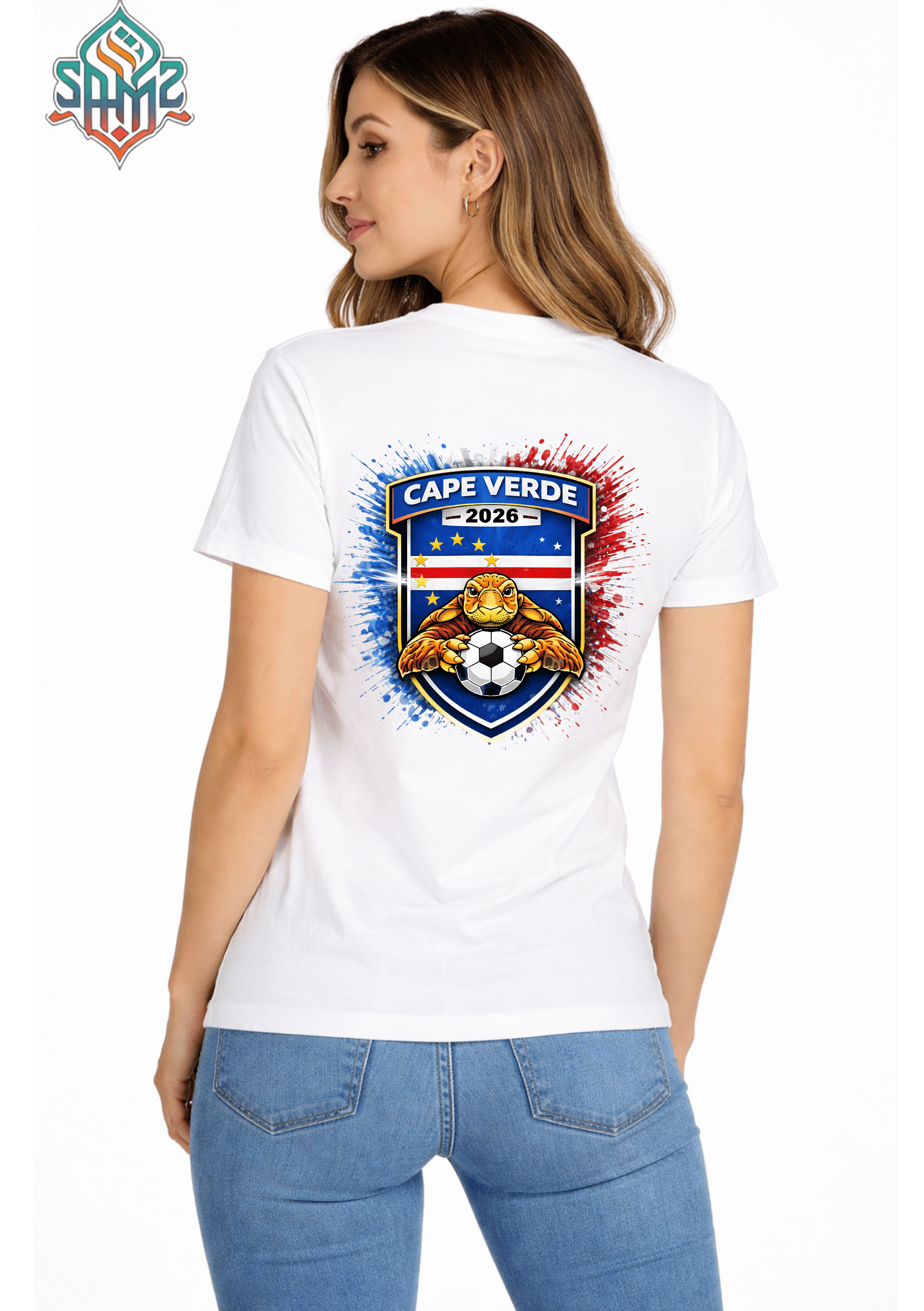 Cape Verde 2026  – Premium DTF Transfer for FIFA World Cup 2026 Fan Shirts Germany | SAMZ 24