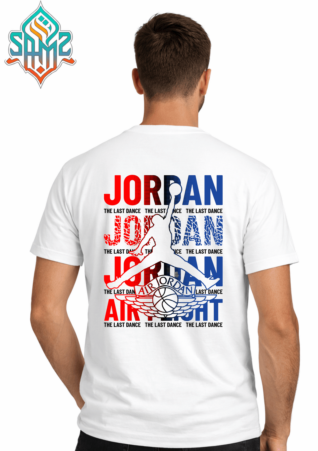 Jordan Flight 23 – Premium DTF Transfer Print for T-Shirts | Custom Heat Transfer Design Unisex | High Quality Shirt Printing | SAMZ 24