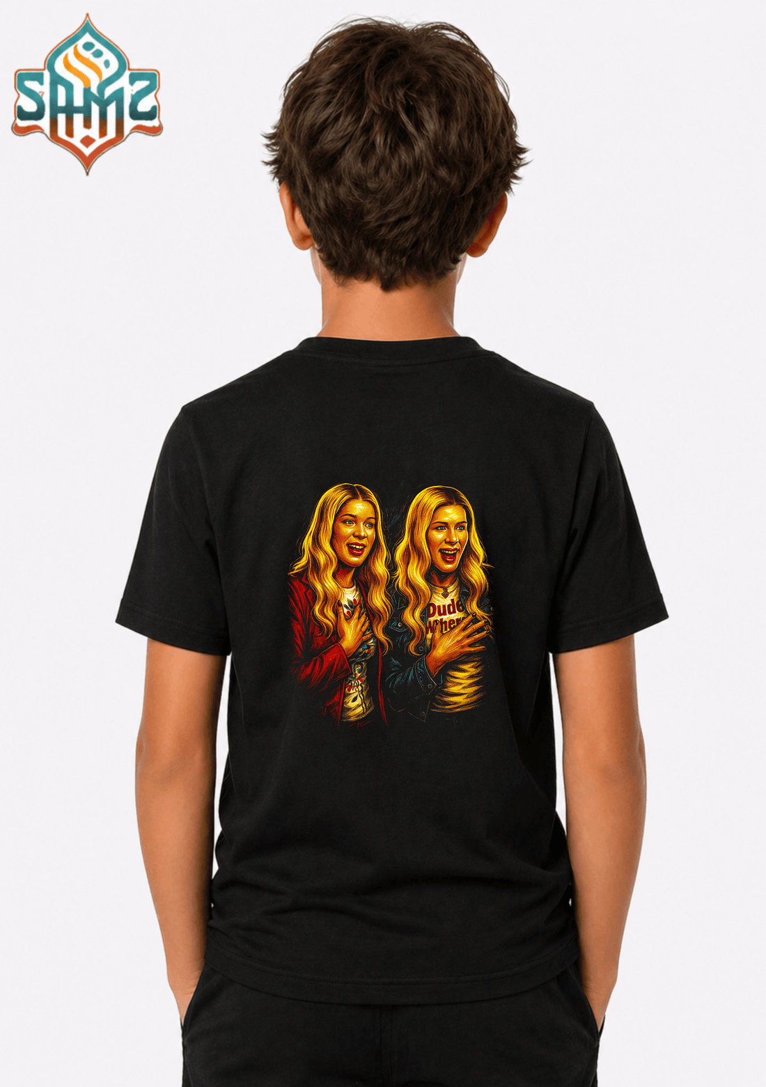 White Cheeks - Premium DTF Transfer Print for T-Shirts | Custom Heat Transfer Design Unisex | High Quality Shirt Printing | SAMZ 24