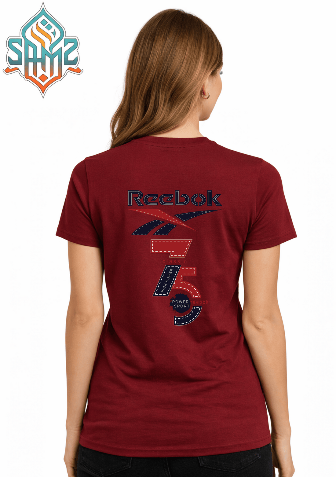 Reebok 75 – Premium DTF Transfer Print for T-Shirts | Custom Heat Transfer Design Unisex | High Quality Shirt Printing | SAMZ 24