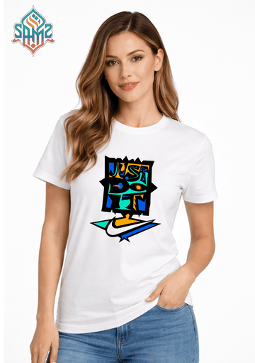 Just Do It Nike Design – Premium DTF Transfer Print for T-Shirts | Custom Heat Transfer Design for Men Women Kids | High Quality Graphic Shirt Printing | SAMZ 24