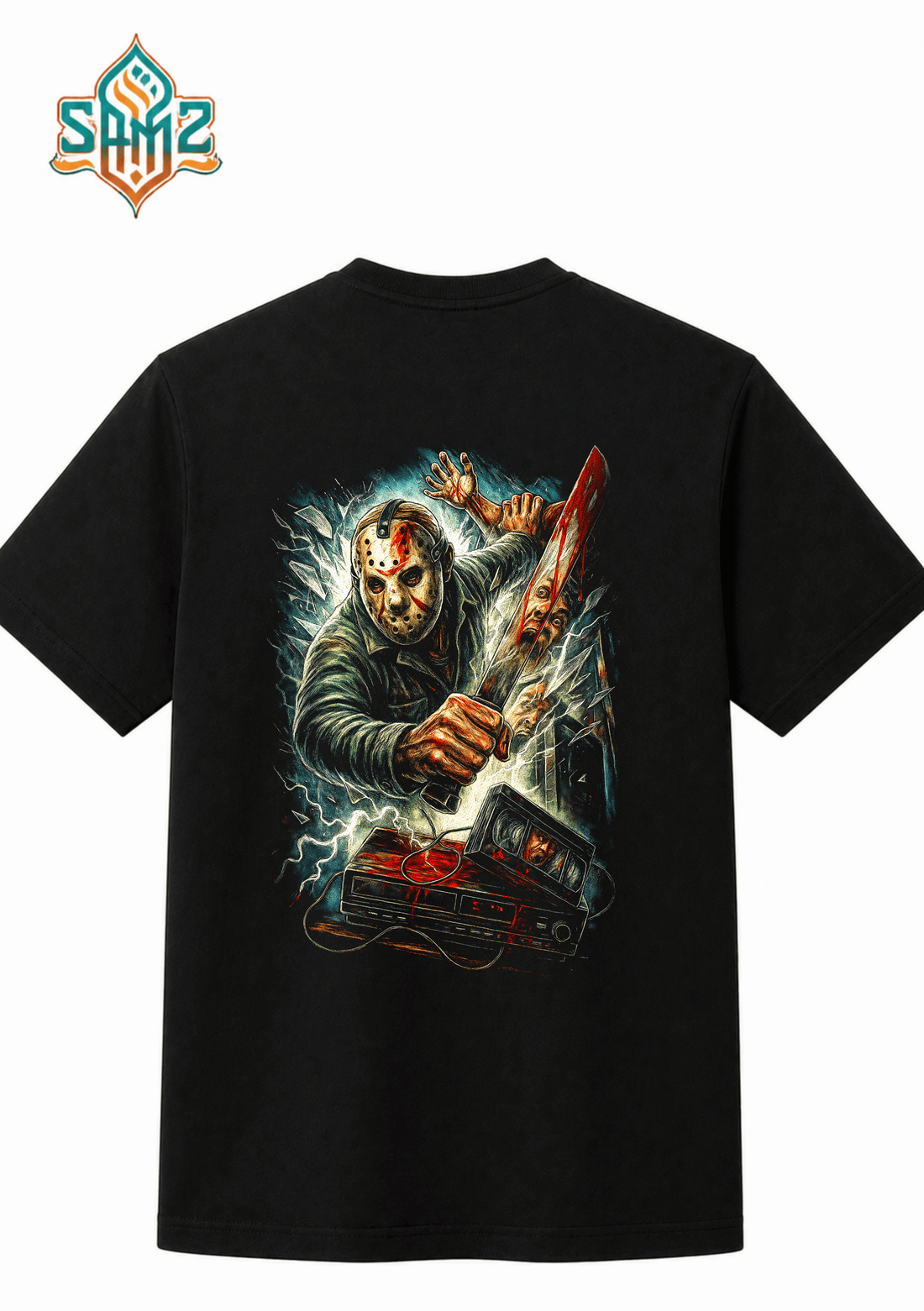Jason Voorhees – Premium DTF Transfer Print for T-Shirts | Custom Heat Transfer Design Unisex | High Quality Shirt Printing | SAMZ 24