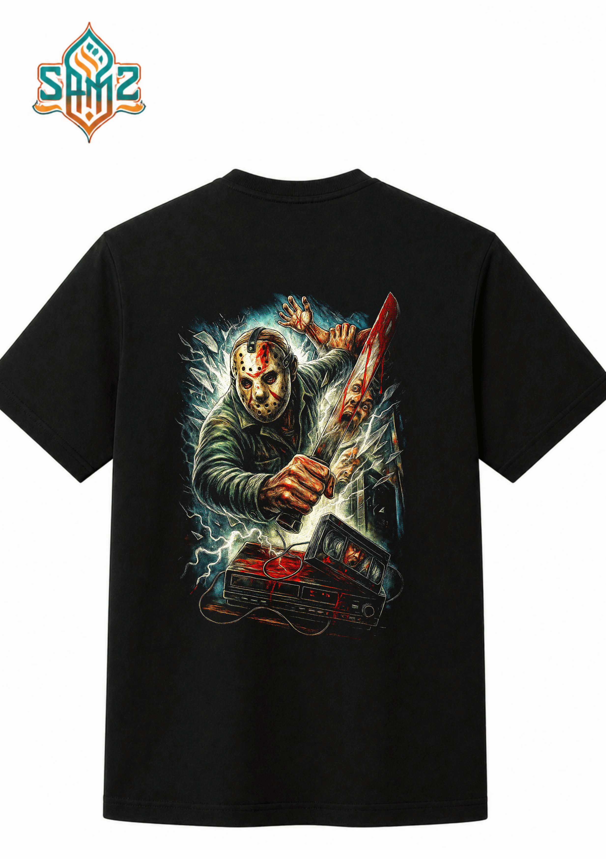 Jason Voorhees – Premium DTF Transfer Print for T-Shirts | Custom Heat Transfer Design Unisex | High Quality Shirt Printing | SAMZ 24