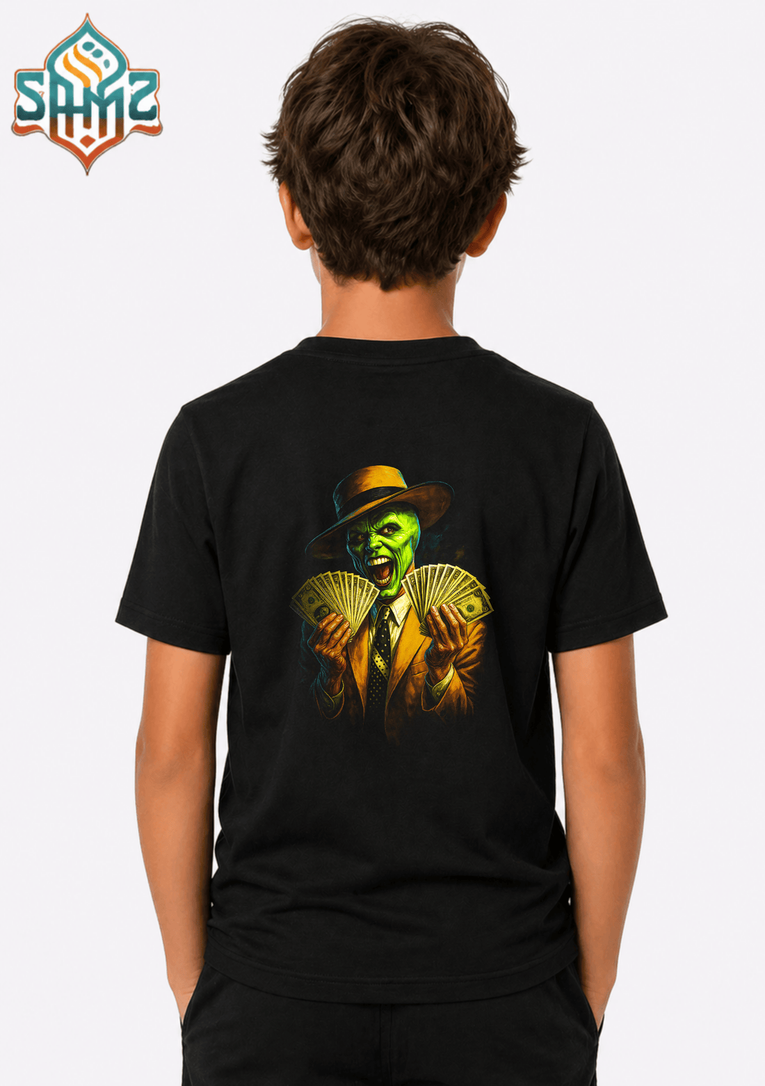 The Mask - Premium DTF Transfer Print for T-Shirts | Custom Heat Transfer Design Unisex | High Quality Shirt Printing | SAMZ 24