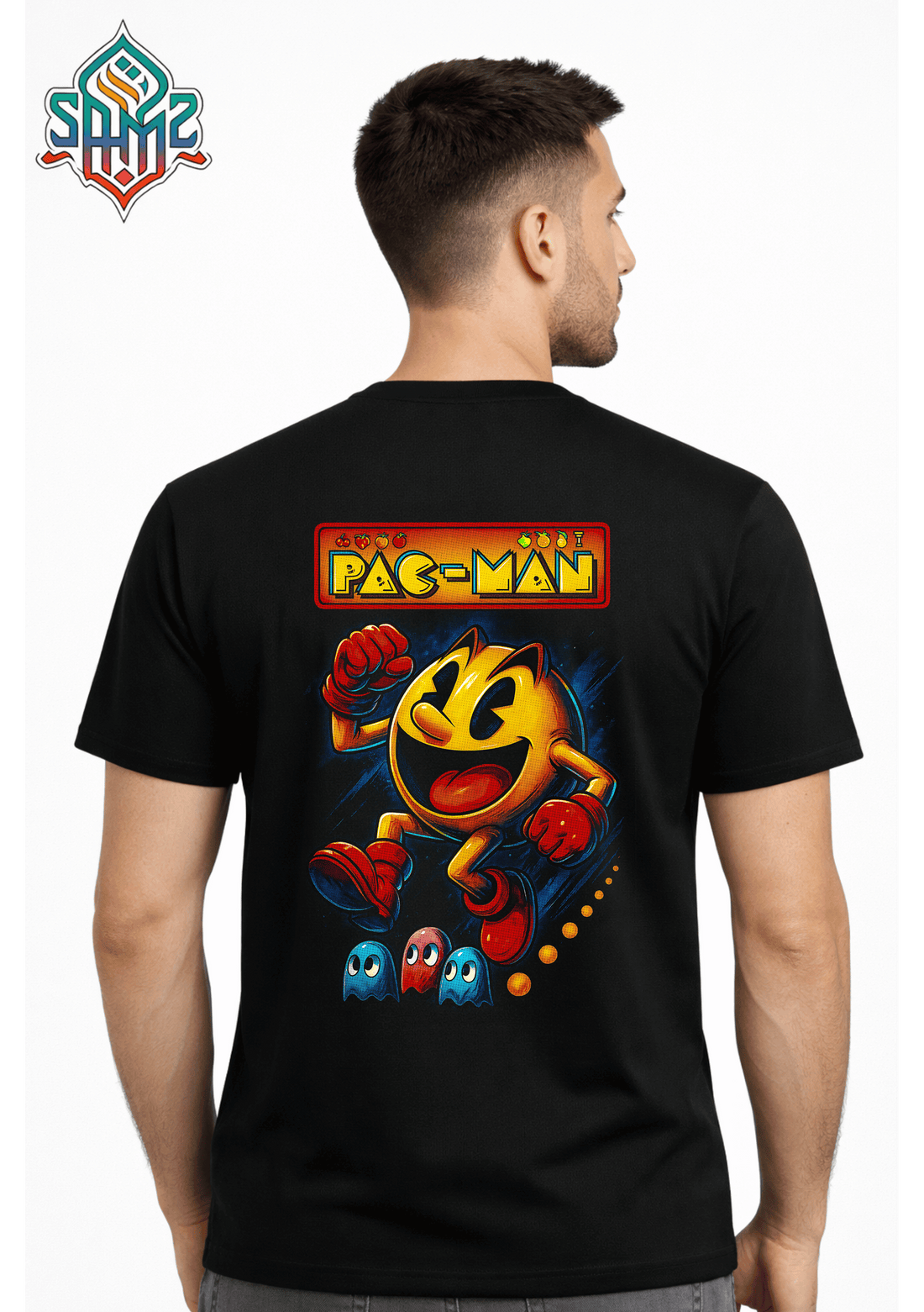 Pac-man – Premium DTF Transfer Print for T-Shirts | Custom Heat Transfer Design Unisex | High Quality Shirt Printing | SAMZ 24