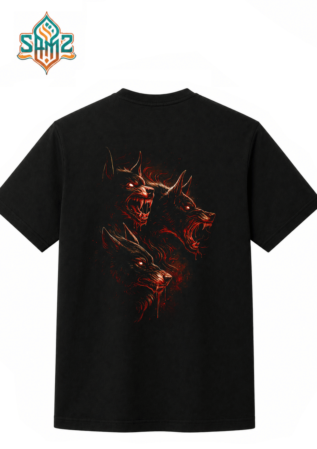 Furious Wolves – Premium DTF Transfer Print for T-Shirts | Custom Heat Transfer Design Unisex | High Quality Shirt Printing | SAMZ 24