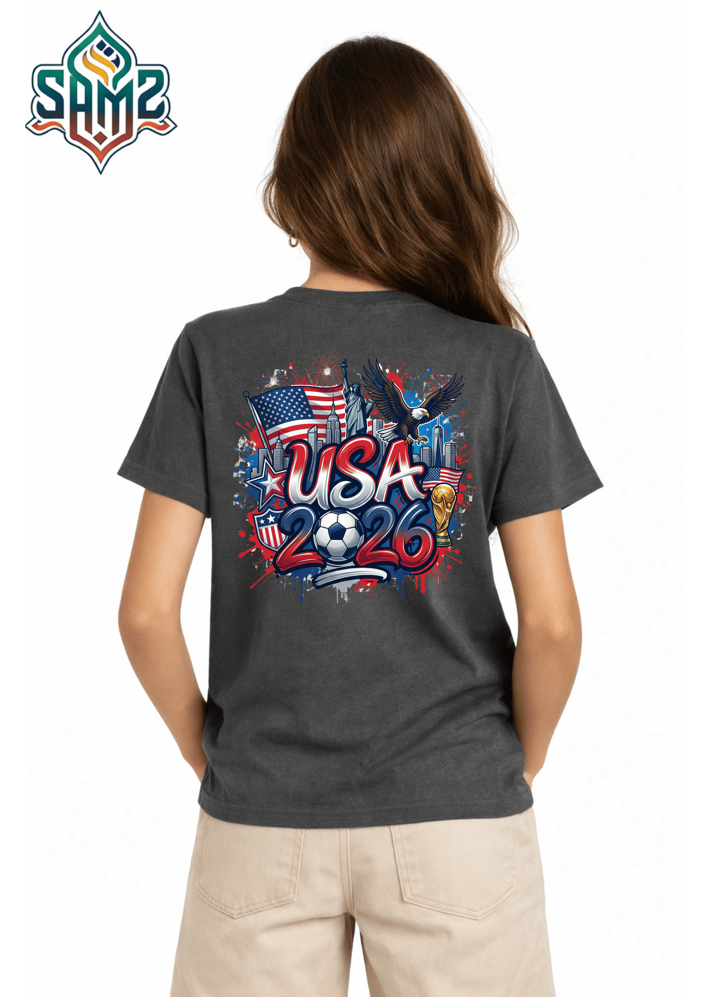 USA 2026 – Premium DTF Transfer for FIFA World Cup 2026 Fan Shirts Germany | SAMZ 24