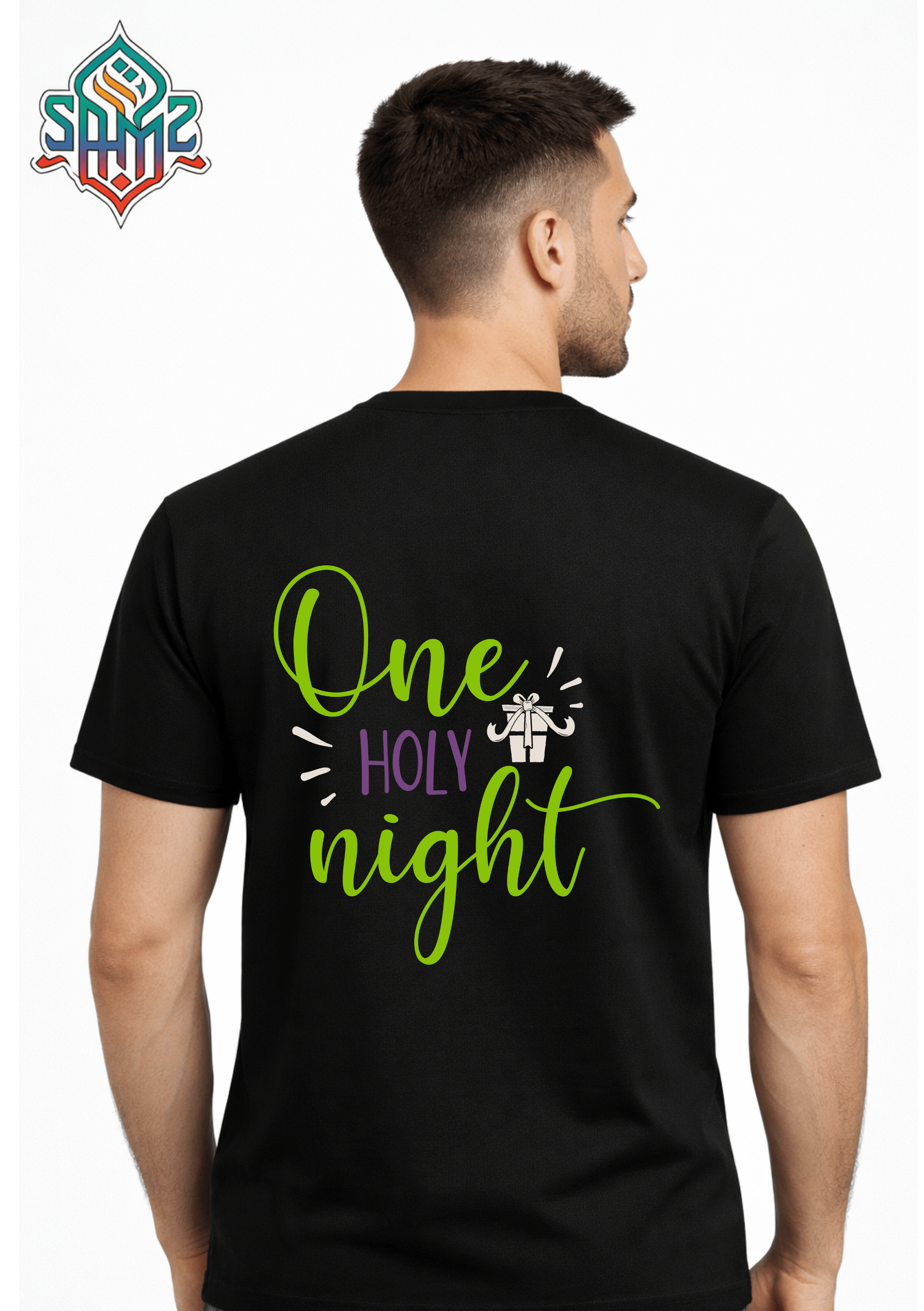 One Holy Night – Premium DTF Transfer Print for T-Shirts | Custom Heat Transfer Unisex | High Quality Shirt Printing | SAMZ 24