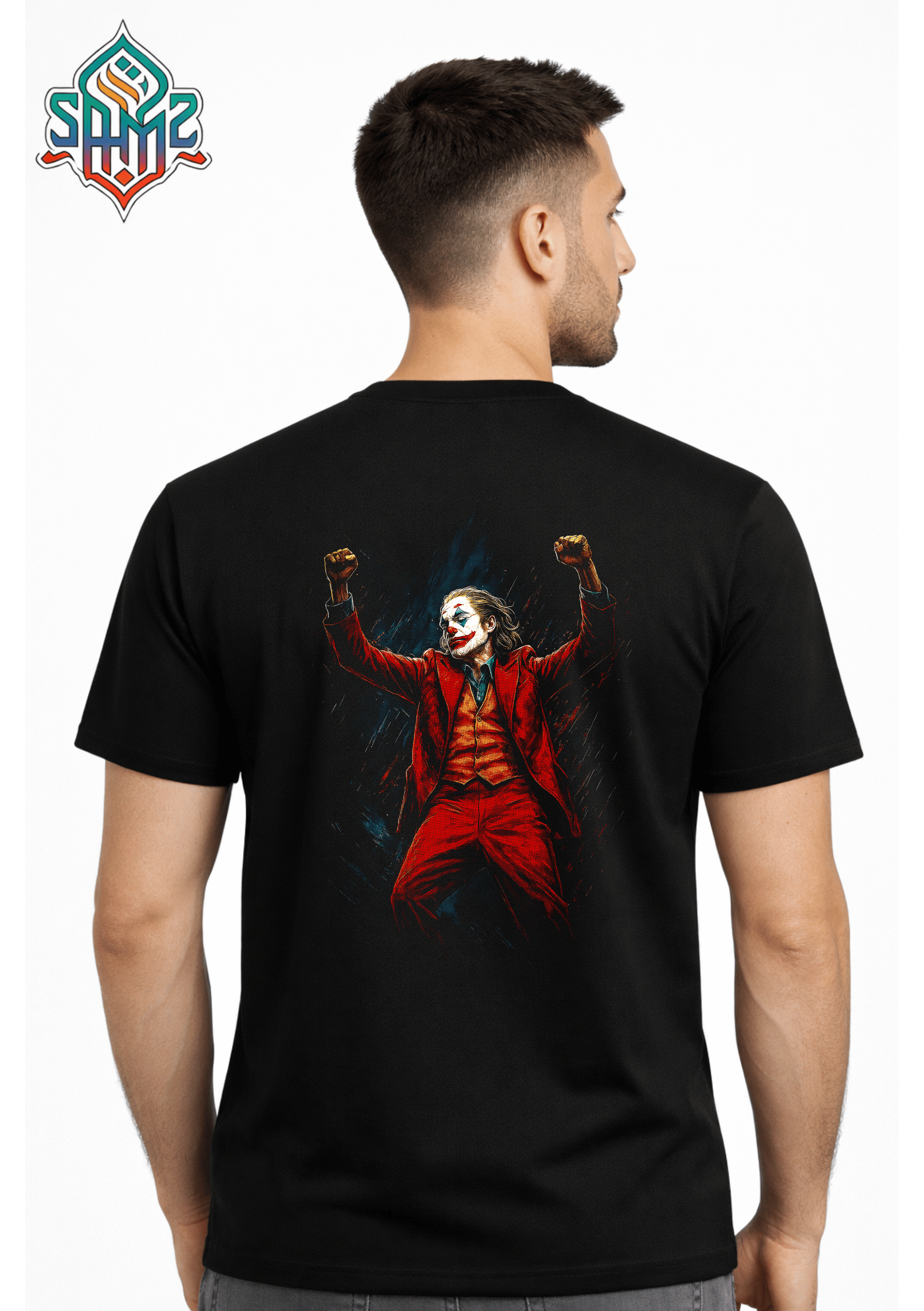 The Joker – Premium DTF Transfer Print for T-Shirts | Custom Heat Transfer Design Unisex | High Quality Shirt Printing | SAMZ 24