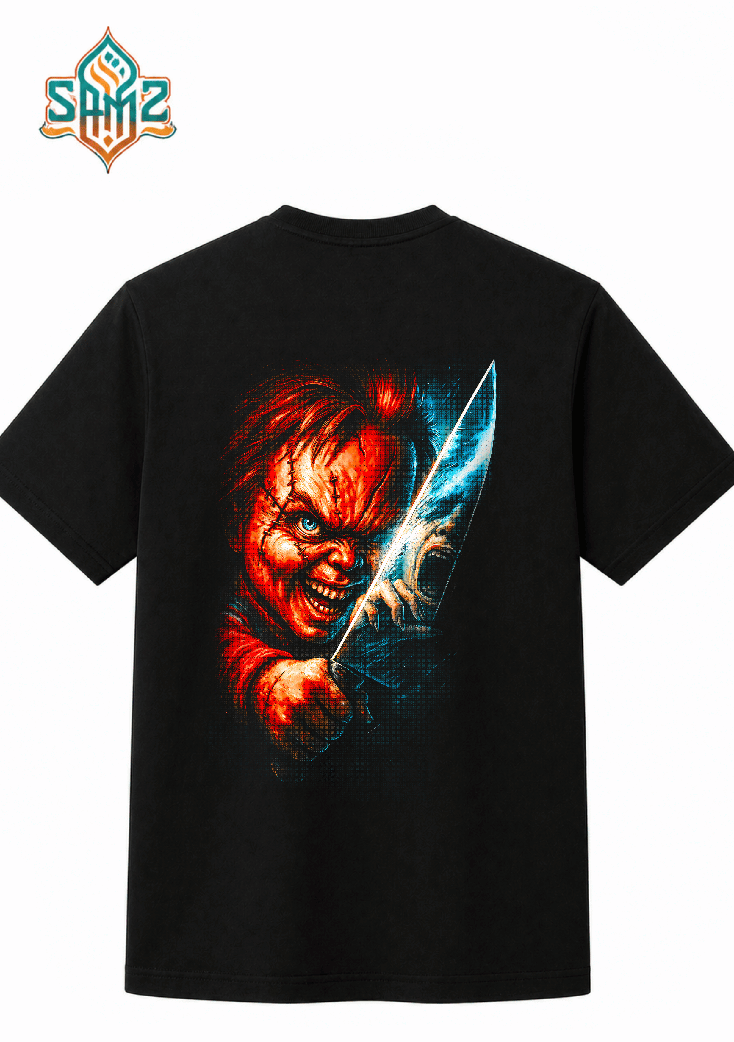 Chucky The Child's Play – Premium DTF Transfer Print for T-Shirts | Custom Heat Transfer Design Unisex | High Quality Shirt Printing | SAMZ 24