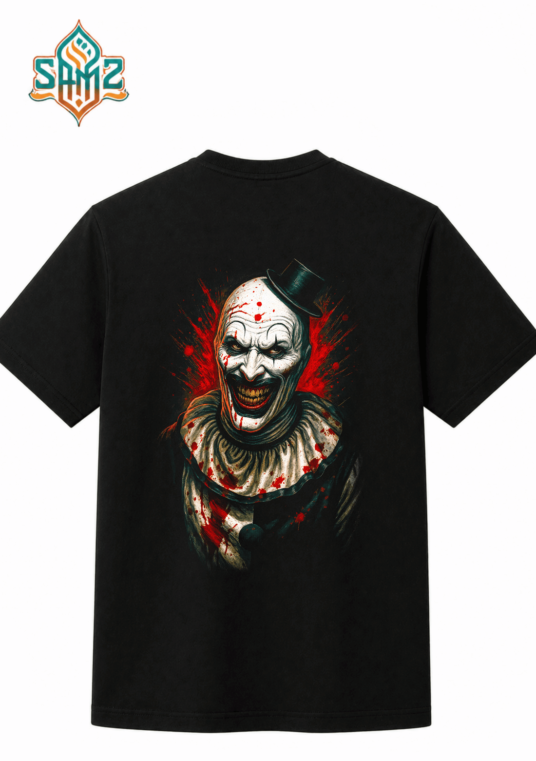 Pennywise Clown – Premium DTF Transfer Print for T-Shirts | Custom Heat Transfer Design Unisex | High Quality Shirt Printing | SAMZ 24