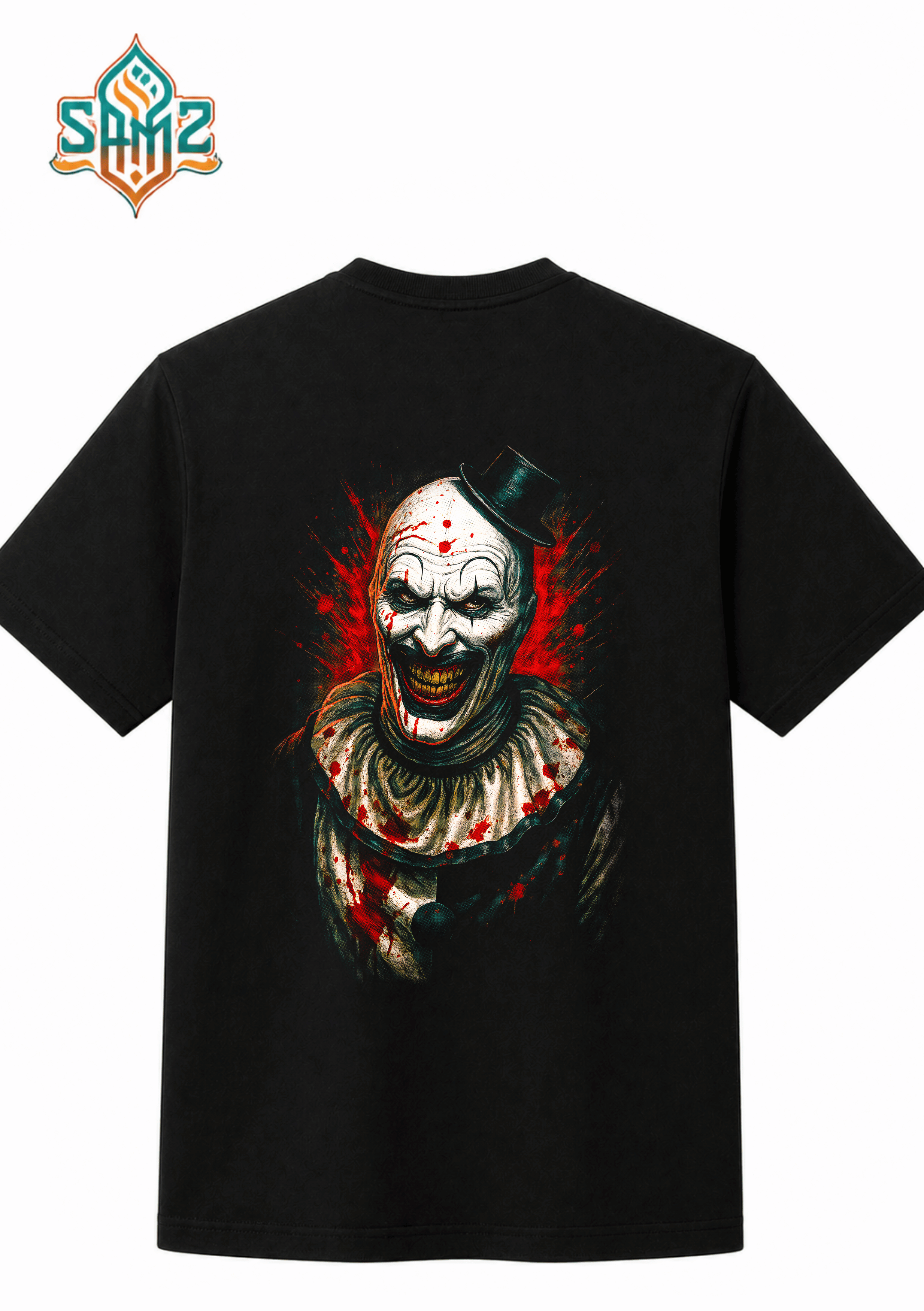 Pennywise Clown – Premium DTF Transfer Print for T-Shirts | Custom Heat Transfer Design Unisex | High Quality Shirt Printing | SAMZ 24