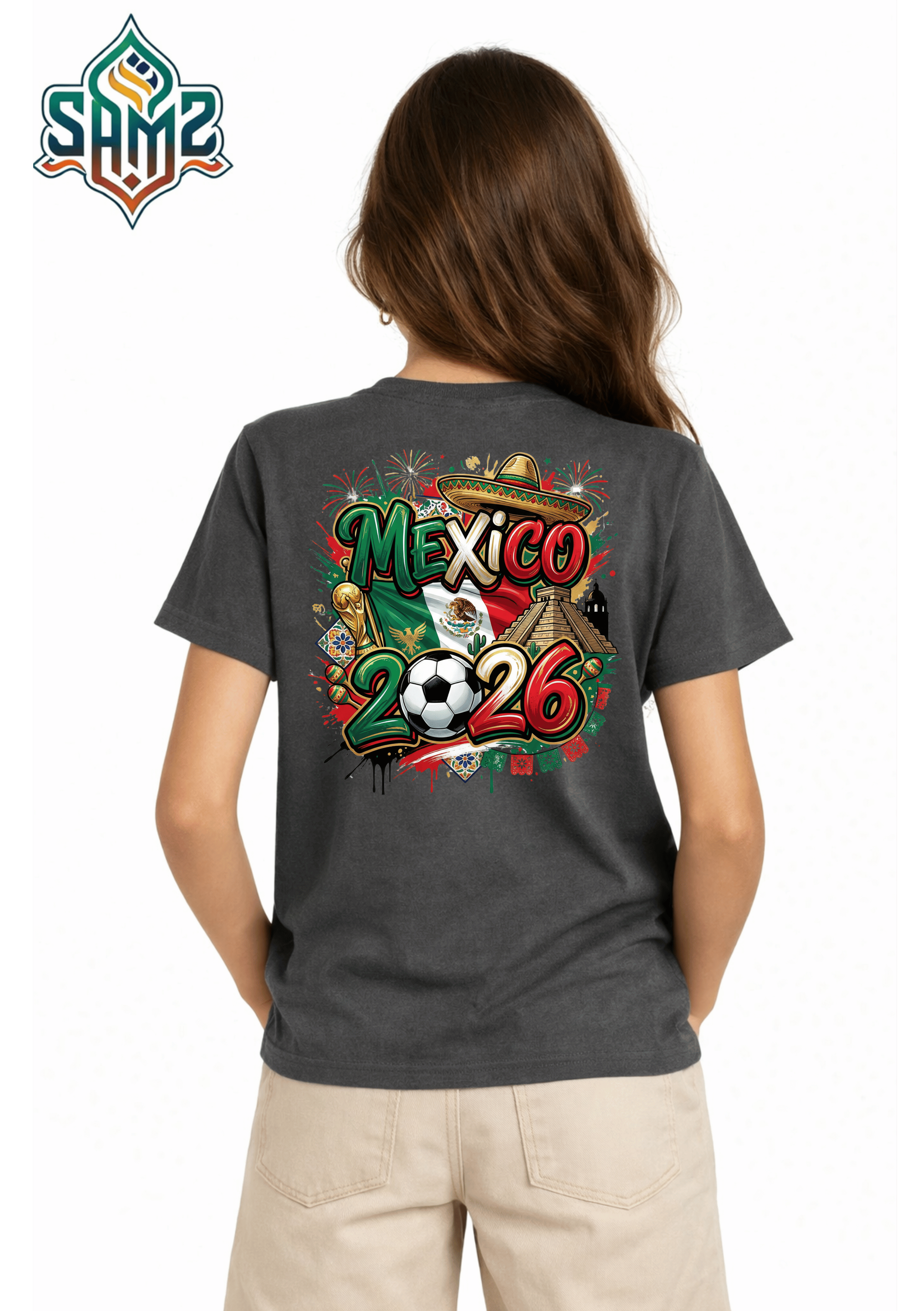 Mexico 2026  – Premium DTF Transfer for FIFA World Cup 2026 Fan Shirts Germany | SAMZ 24