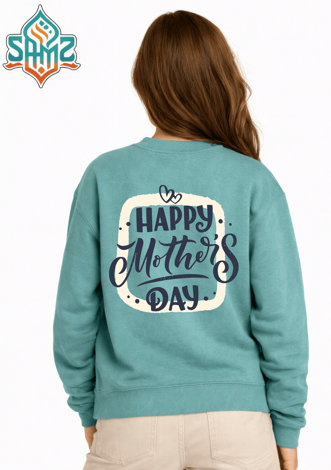 Happy Mother’s Day – Premium DTF Transfer Print for T-Shirts | Custom Heat Transfer Unisex | High Quality Shirt Printing | SAMZ 24