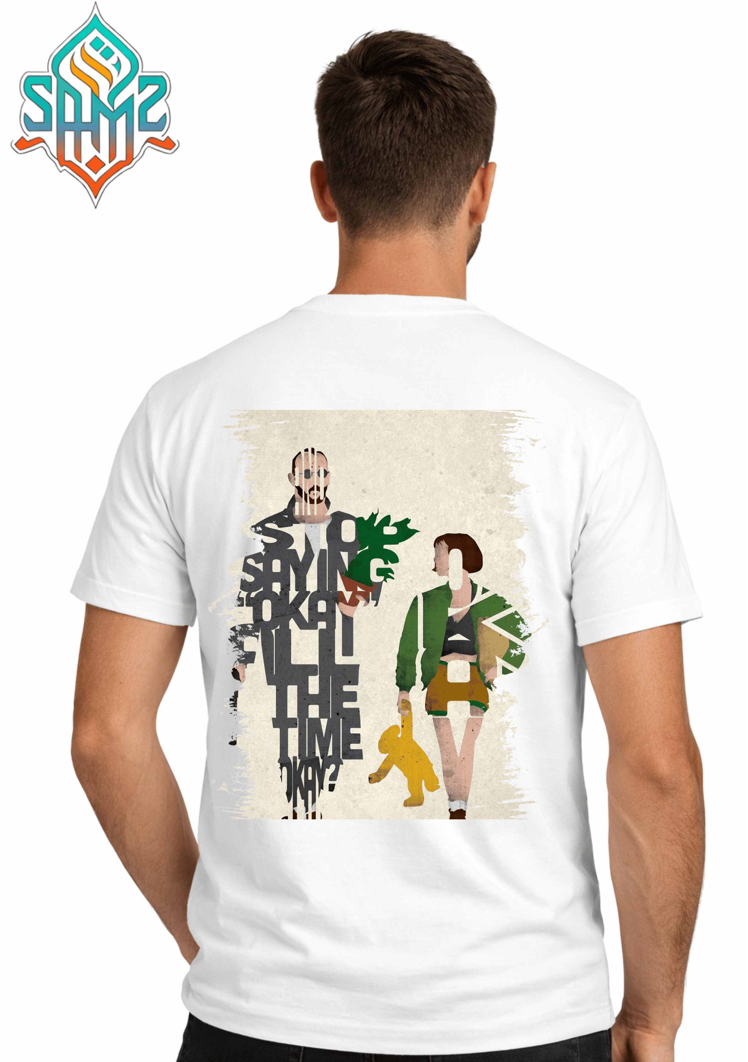 Leon The Professional – Premium DTF Transfer Print for T-Shirts | Custom Heat Transfer Design Unisex | High Quality Shirt Printing | SAMZ 24