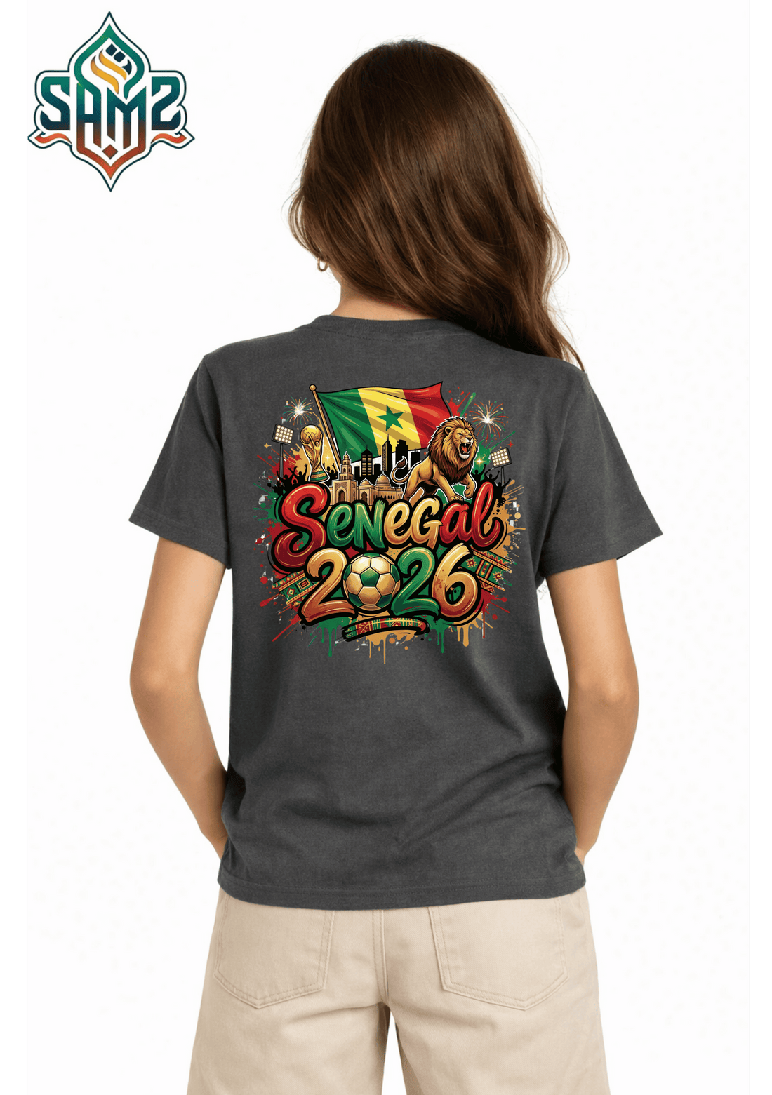 Senegal 2026 – Premium DTF Transfer for FIFA World Cup 2026 Fan Shirts Germany | SAMZ 24