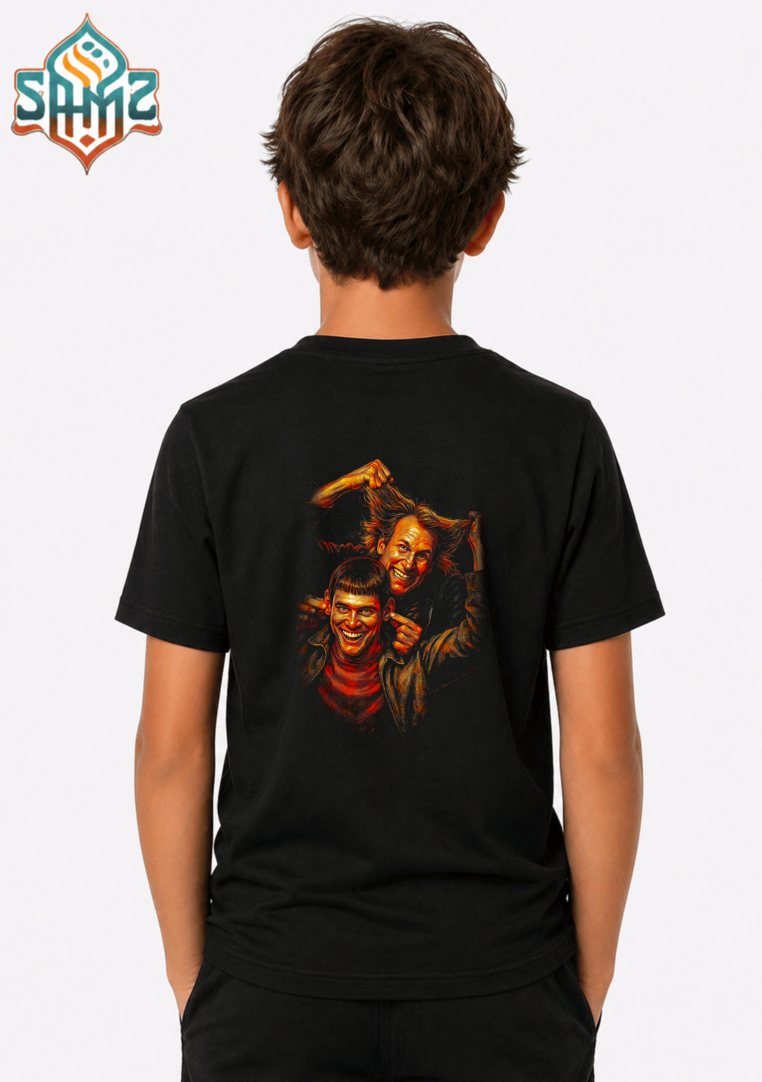 Dumb and Dumber Art - Premium DTF Transfer Print for T-Shirts | Custom Heat Transfer Design Unisex | High Quality Shirt Printing | SAMZ 24