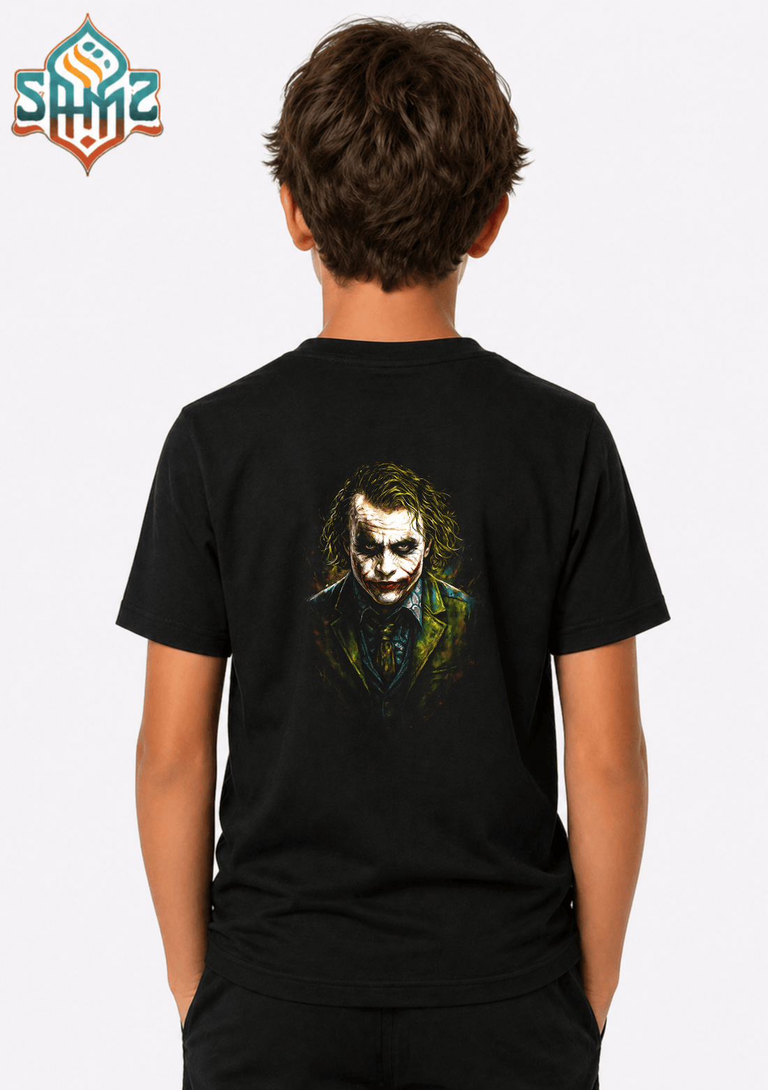 Legendary Joker Art - Premium DTF Transfer Print for T-Shirts | Custom Heat Transfer Design Unisex | High Quality Shirt Printing | SAMZ 24