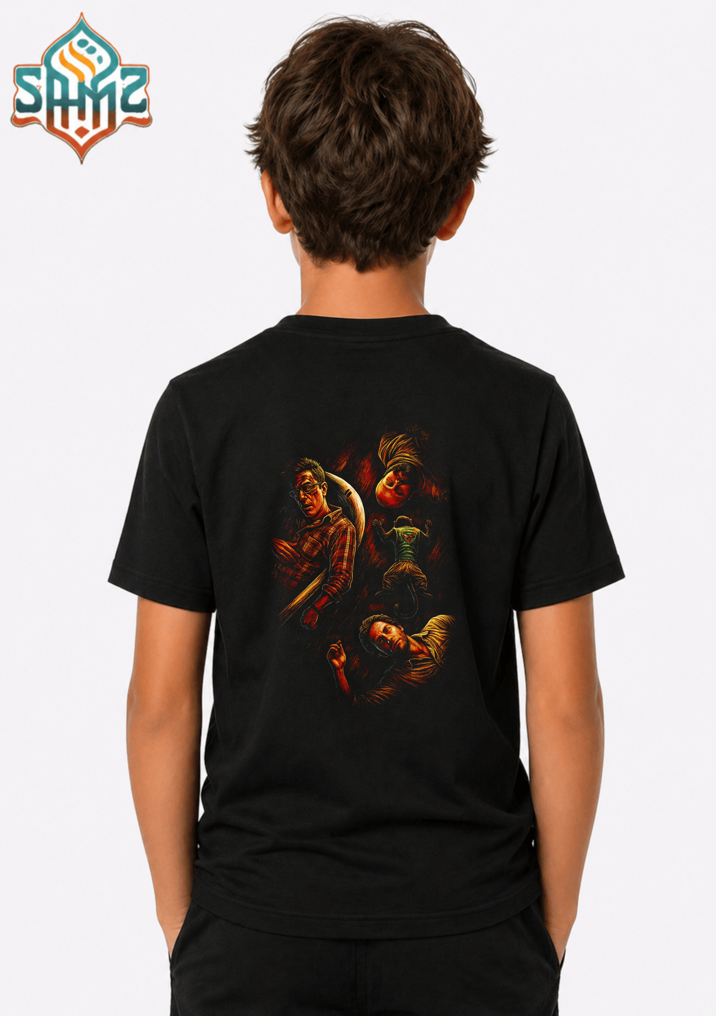 Dramatic Modernist Print - Premium DTF Transfer Print for T-Shirts | Custom Heat Transfer Design Unisex | High Quality Shirt Printing | SAMZ 24