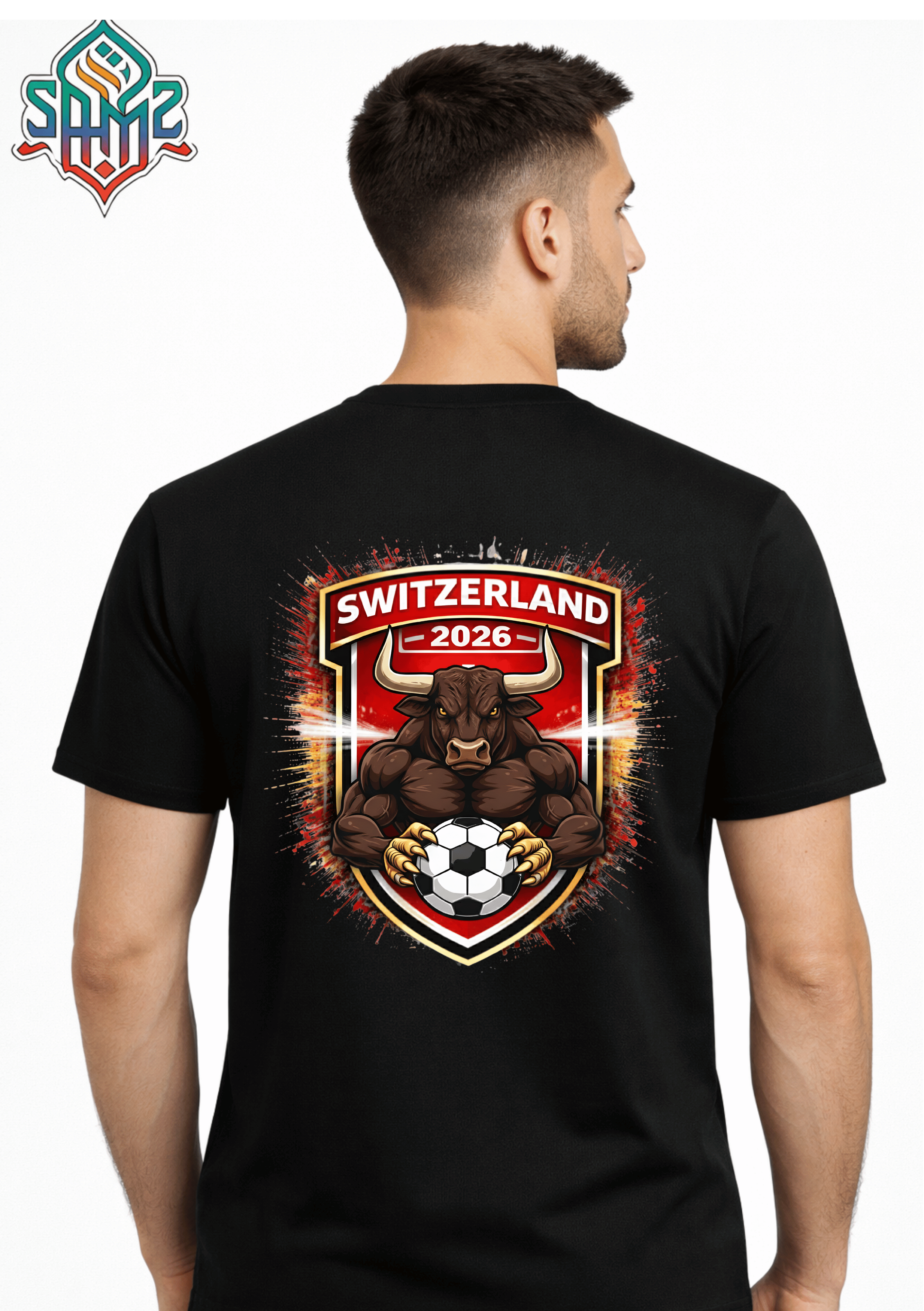 Switzerland 2026 – Premium DTF Transfer for FIFA World Cup 2026 Fan Shirts Germany | SAMZ 24