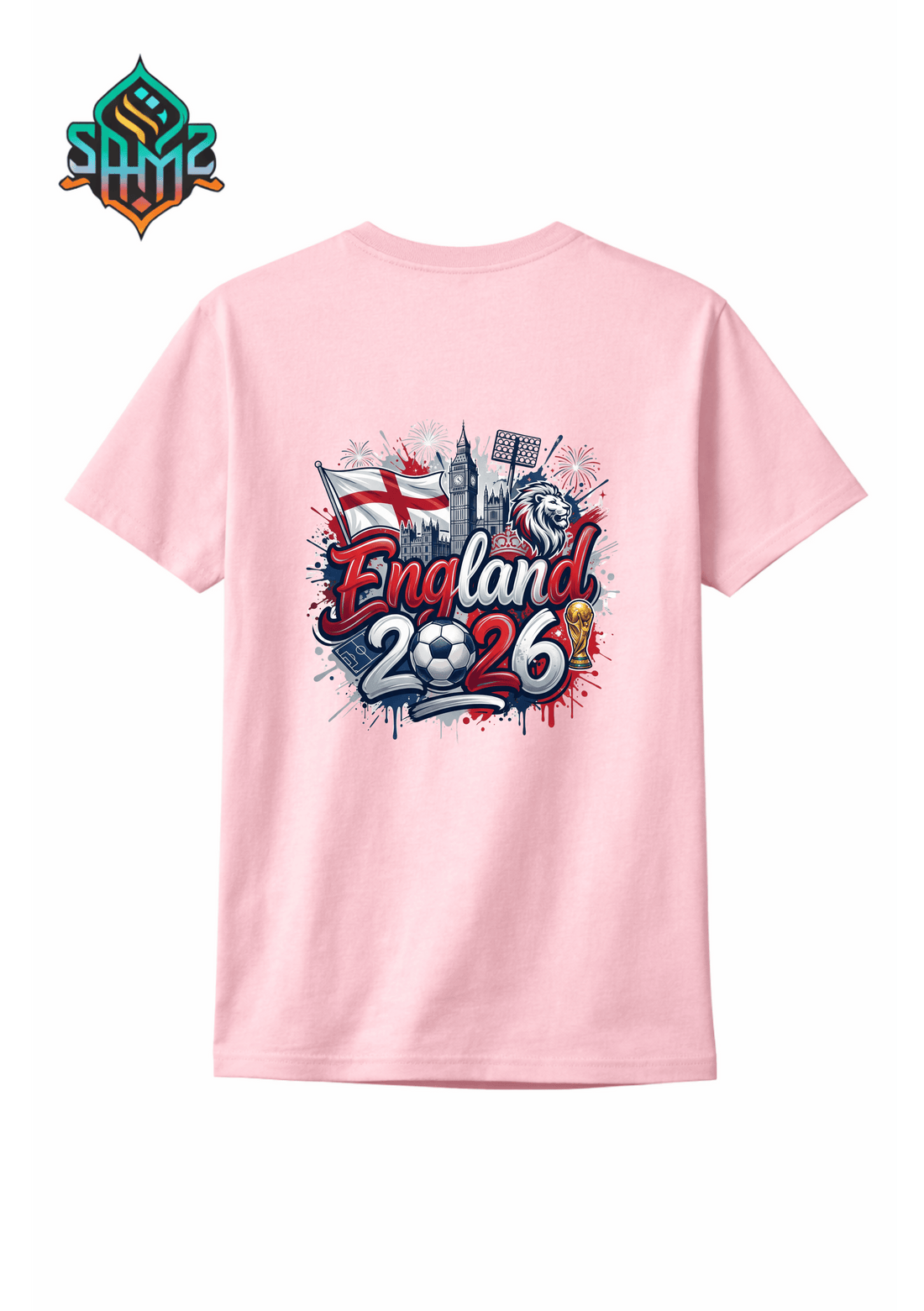 England 2026 – Premium DTF Transfer for FIFA World Cup 2026 Fan Shirts Germany | SAMZ 24