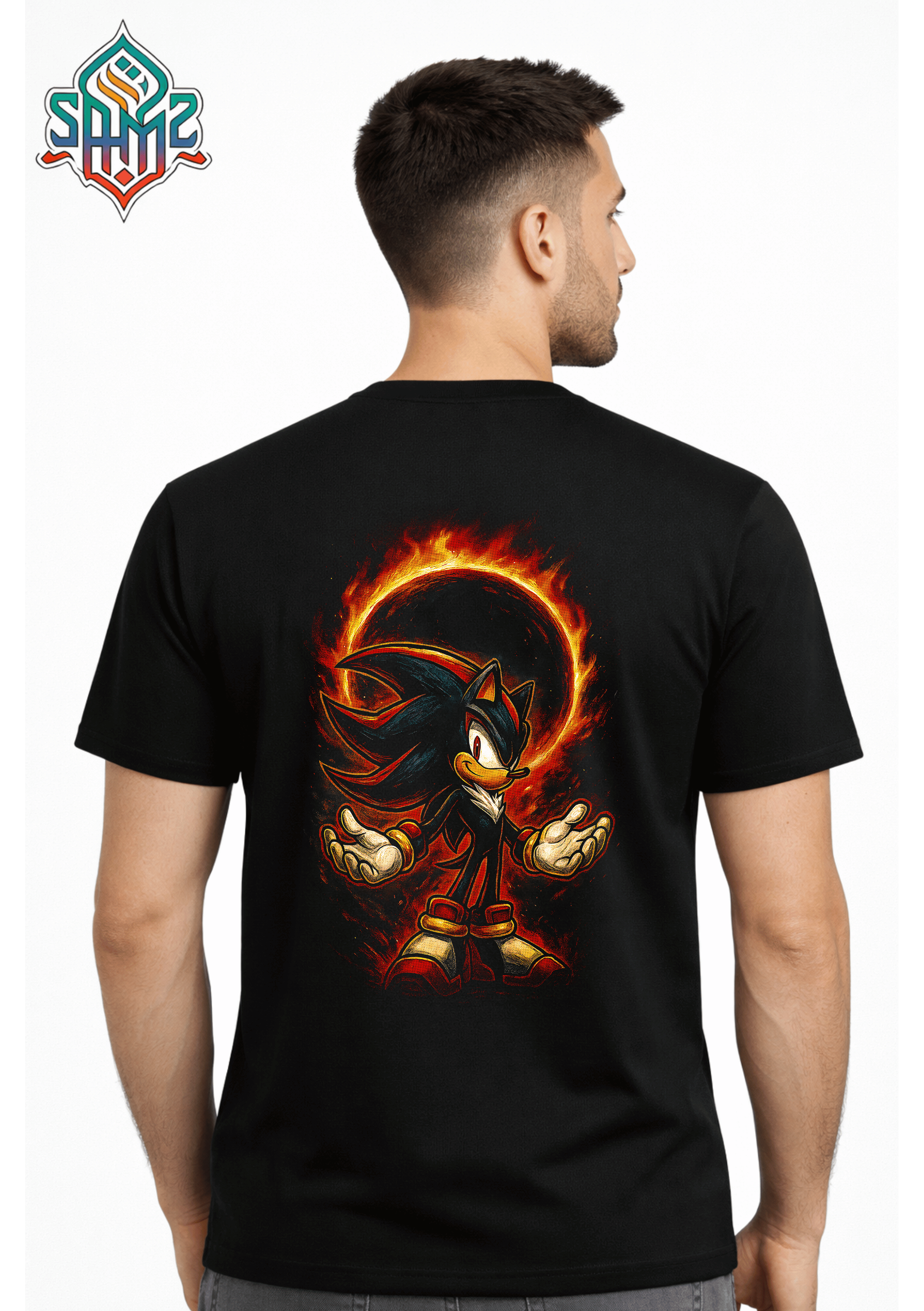 Shadow Dark Energy Form – Premium DTF Transfer Print for T-Shirts | Custom Heat Transfer Design Unisex | High Quality Shirt Printing | SAMZ 24