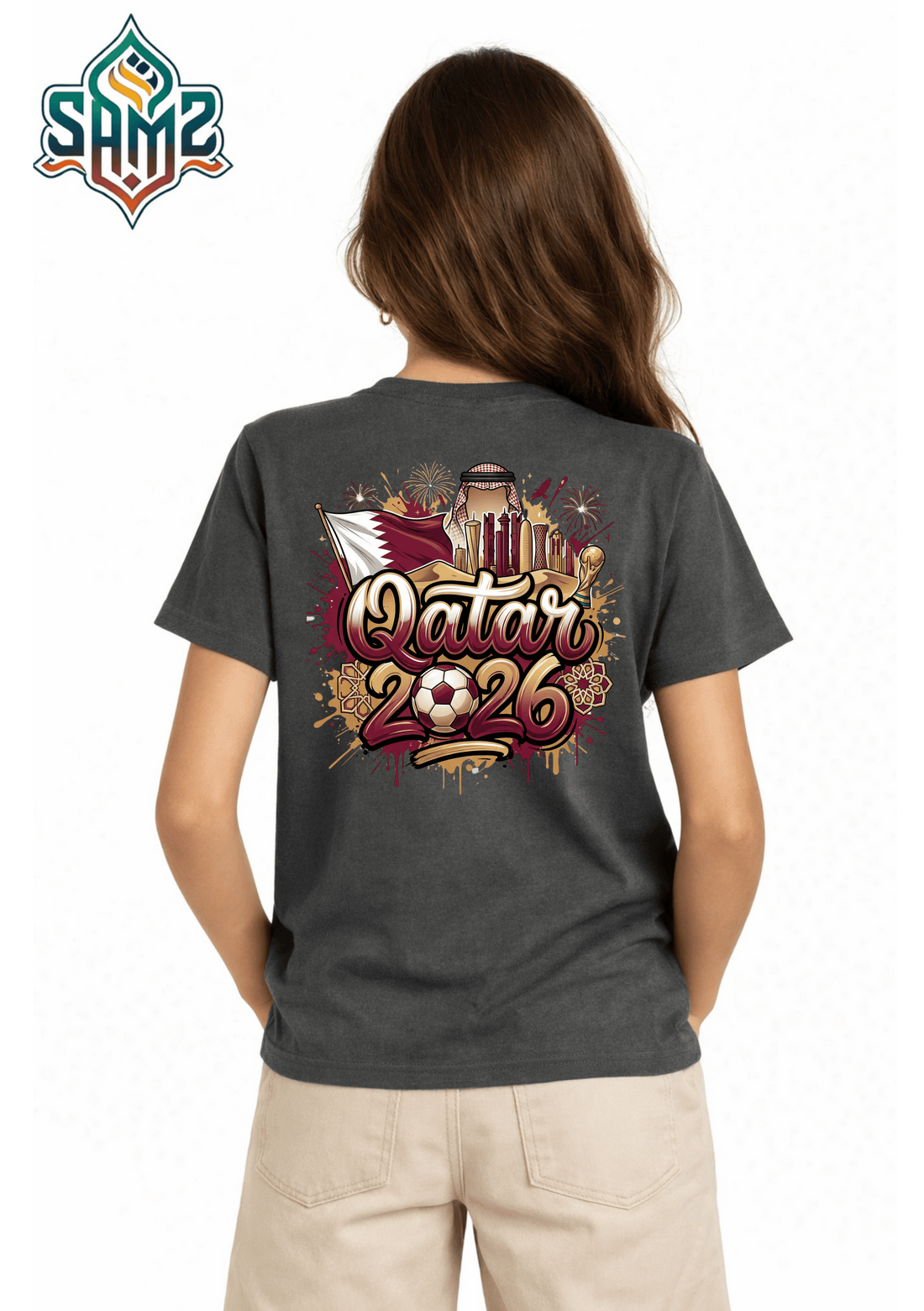 Qatar 2026 – Premium DTF Transfer for FIFA World Cup 2026 Fan Shirts Germany | SAMZ 24