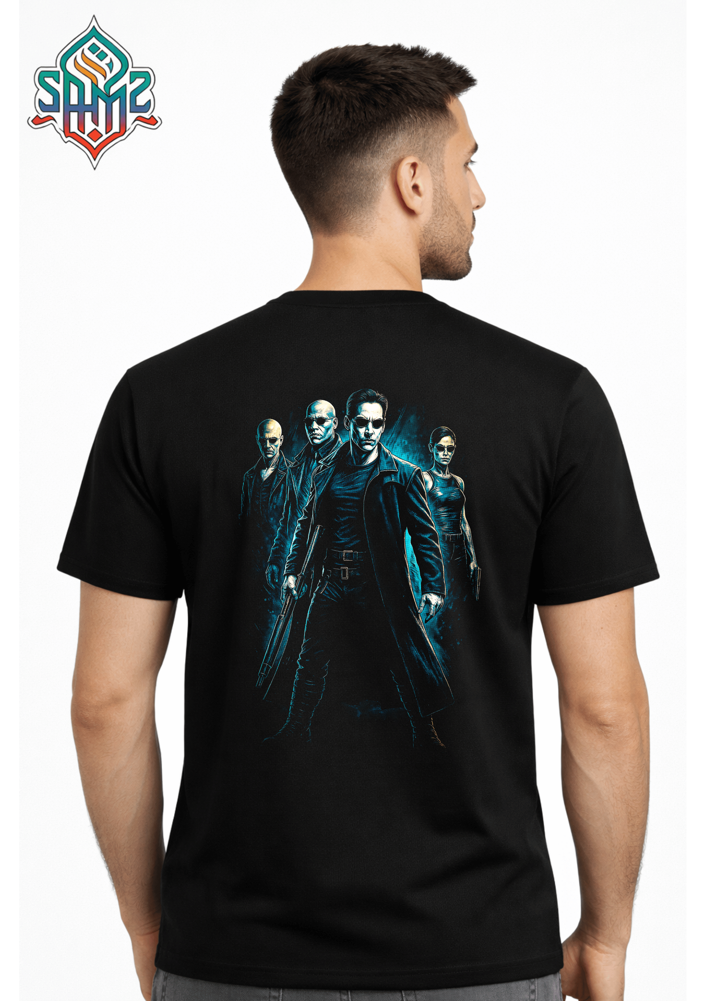 The Matrix – Premium DTF Transfer Print for T-Shirts | Custom Heat Transfer Design Unisex | High Quality Shirt Printing | SAMZ 24