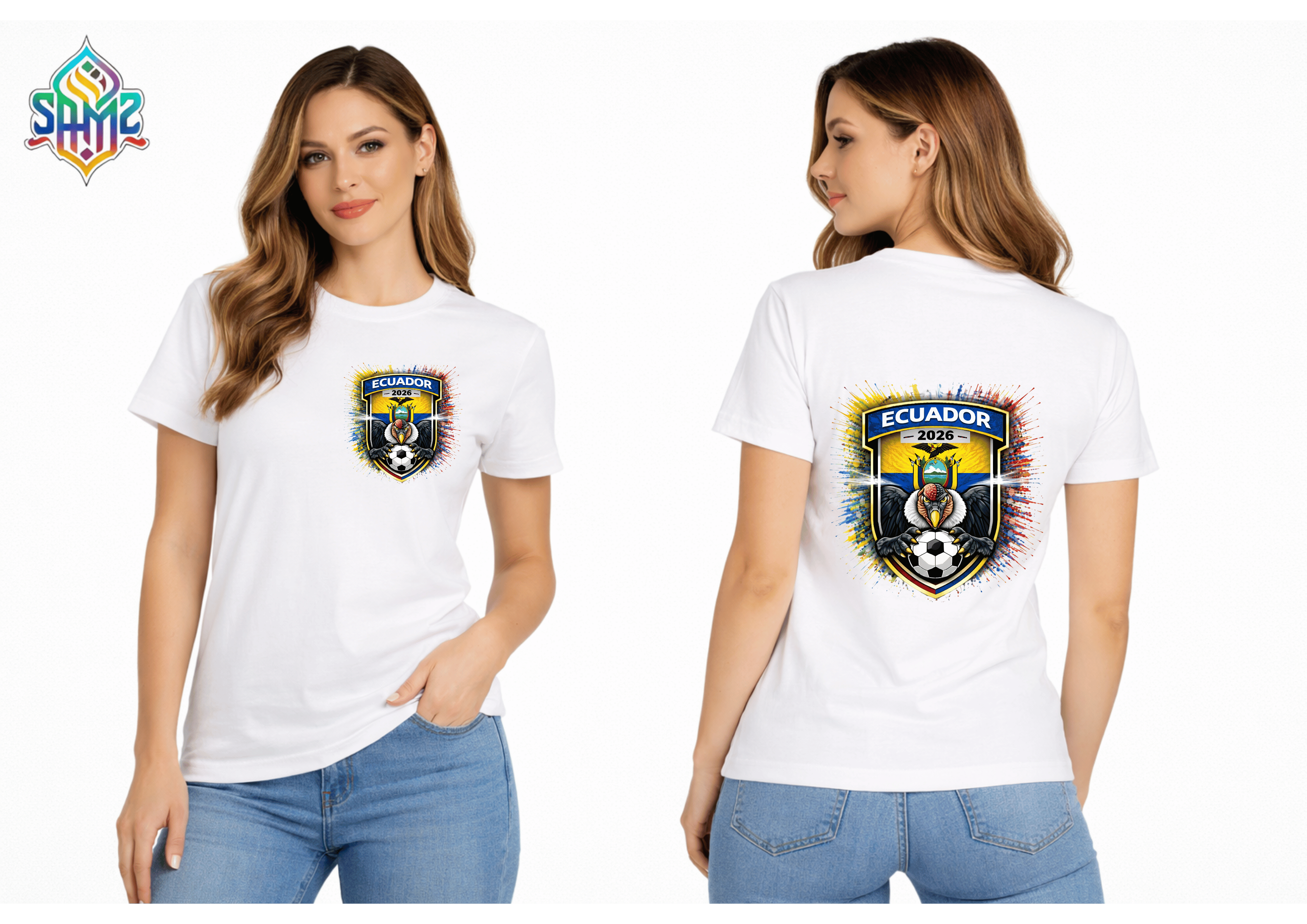 Ecuador 2026  – Premium DTF Transfer for FIFA World Cup 2026 Fan Shirts Germany | SAMZ 24