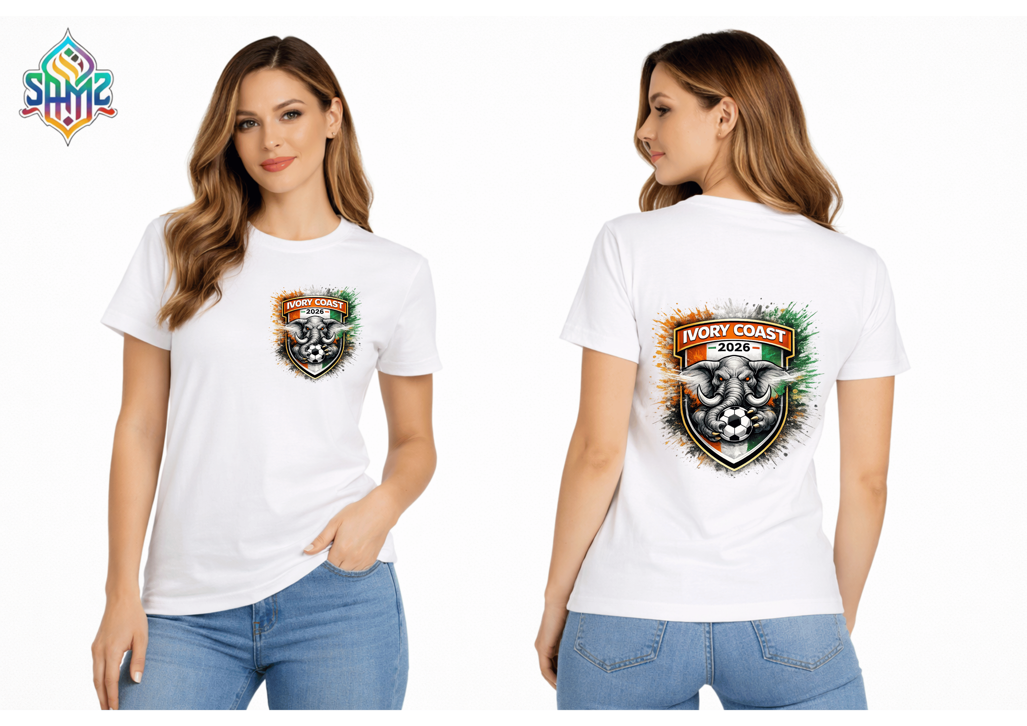 Ivory Coast 2026 – Premium DTF Transfer for FIFA World Cup 2026 Fan Shirts Germany | SAMZ 24