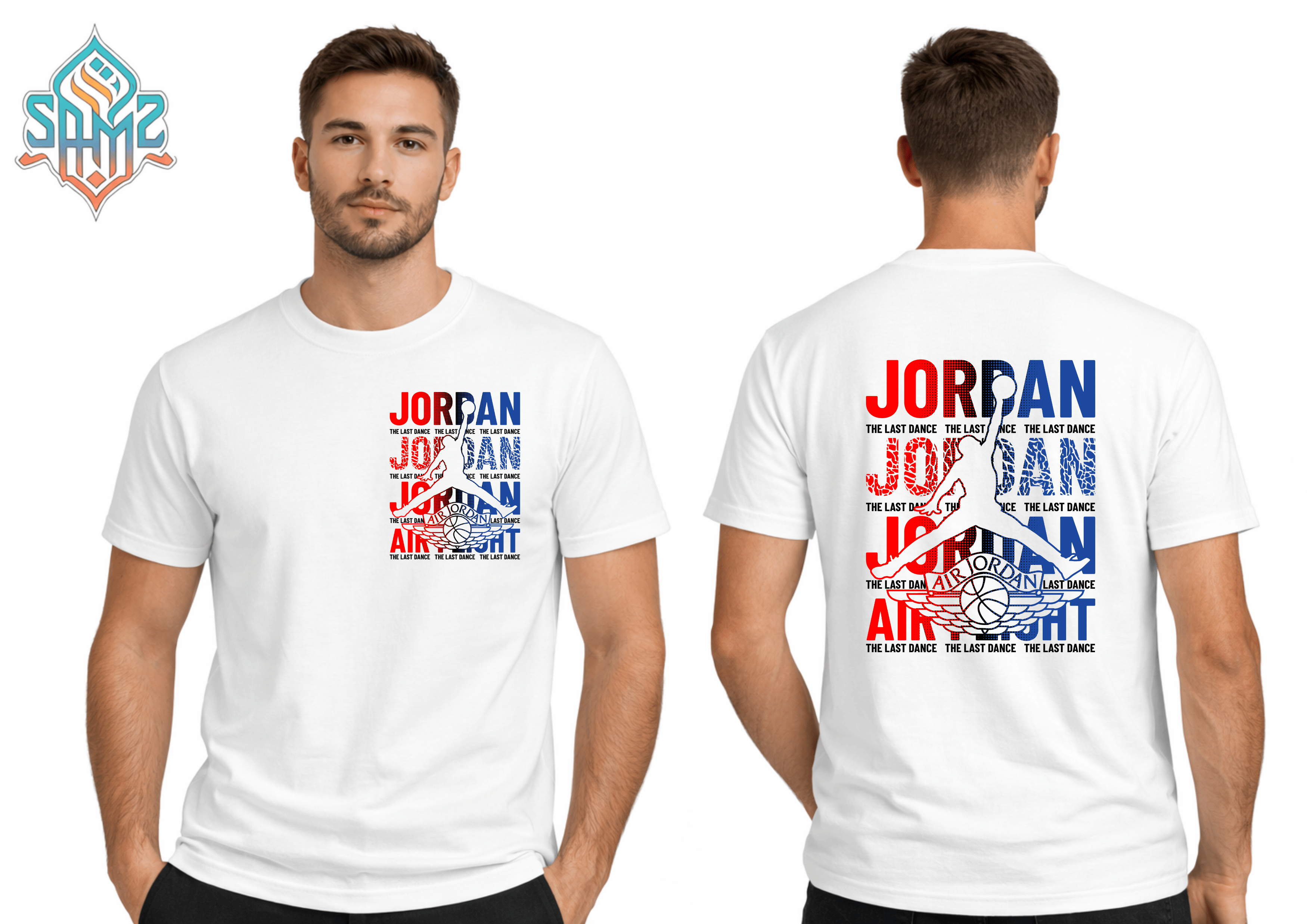 Jordan Flight 23 – Premium DTF Transfer Print for T-Shirts | Custom Heat Transfer Design Unisex | High Quality Shirt Printing | SAMZ 24