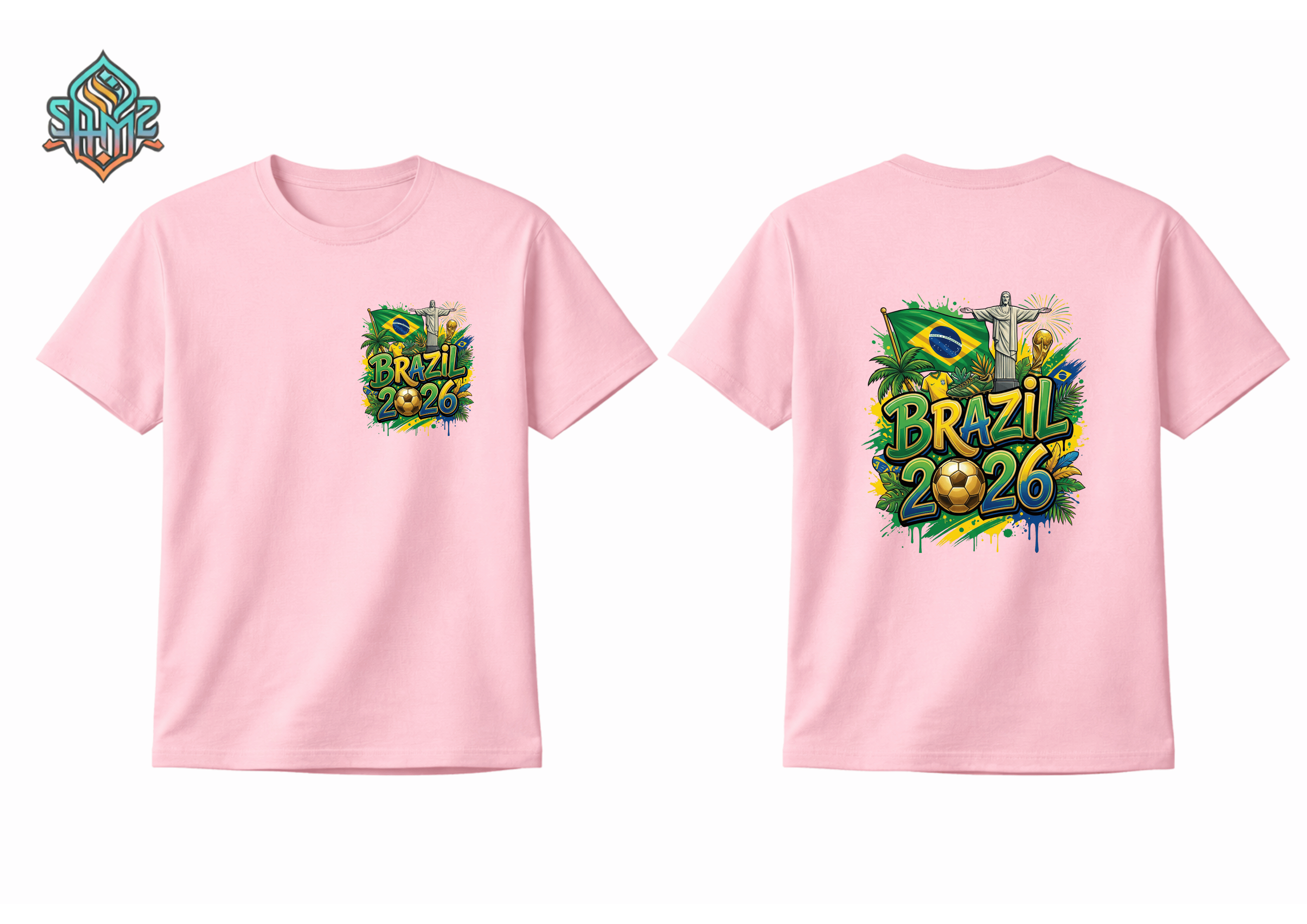 Brazil 2026 – Premium DTF Transfer for FIFA World Cup 2026 Fan Shirts Germany | SAMZ 24