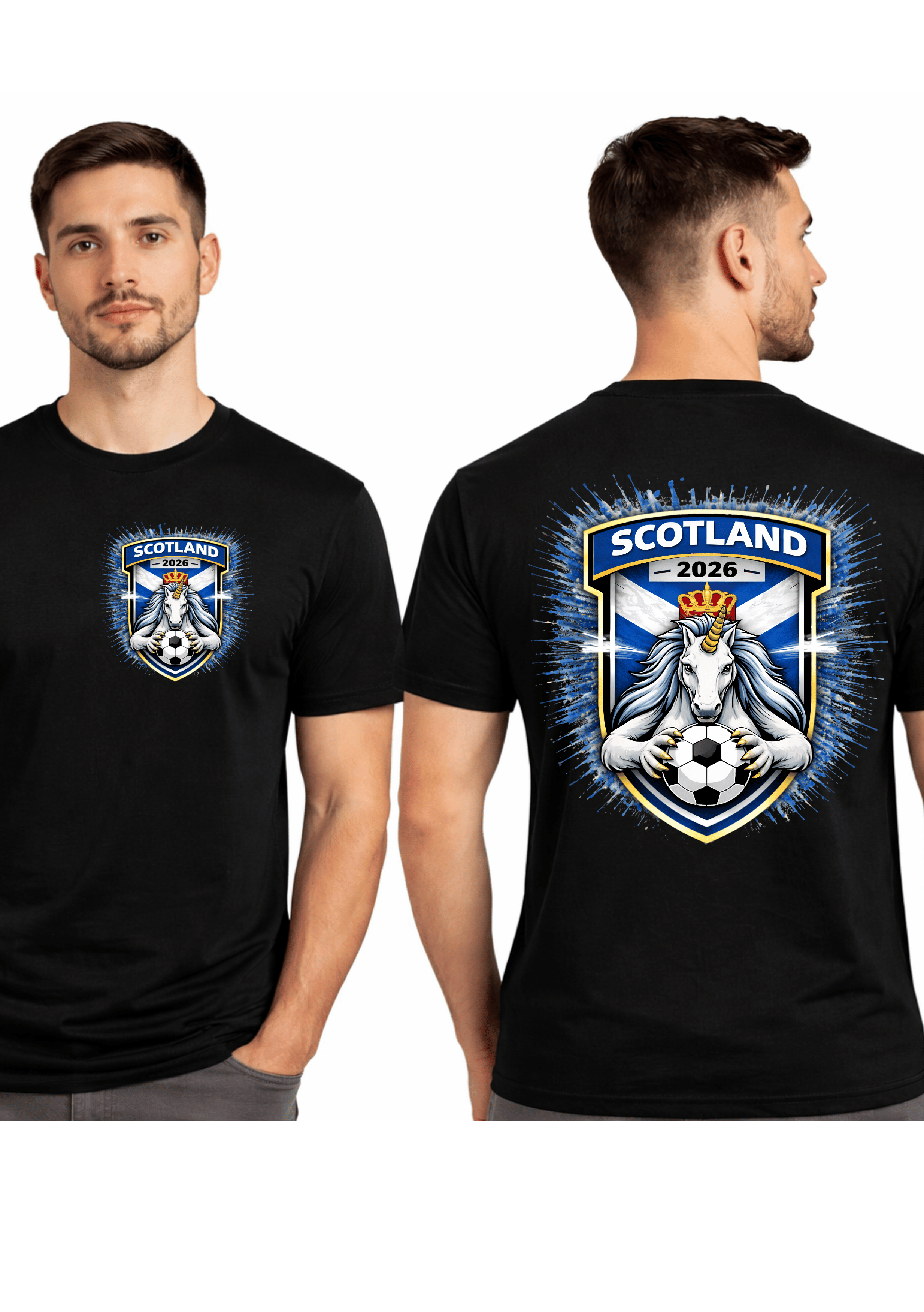 Scotland 2026 – Premium DTF Transfer for FIFA World Cup 2026 Fan Shirts Germany | SAMZ 24